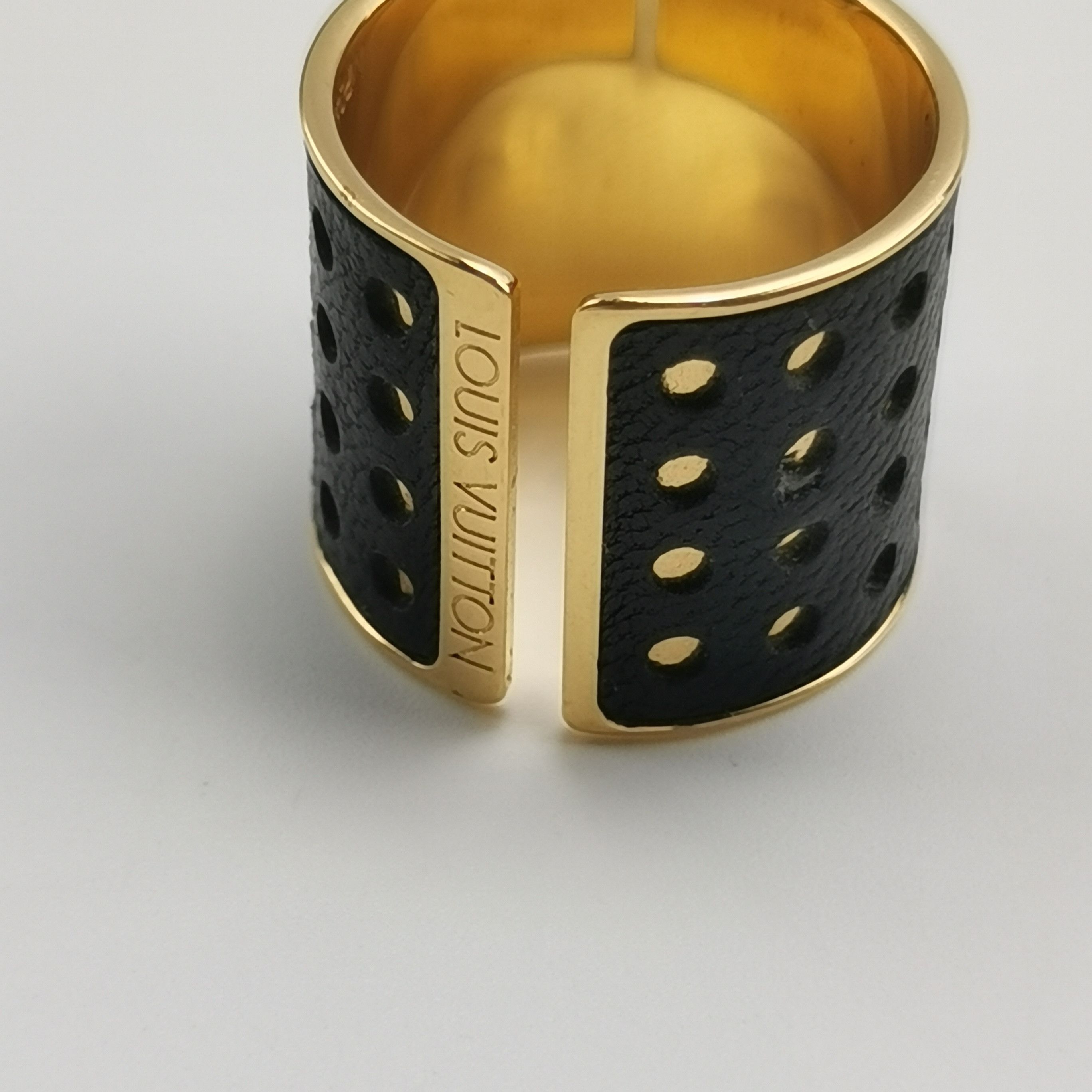 Louis Vuitton Louis Vuitton (LV) Cowhide Vintage Ring Size 15 -z2505 Size ONE SIZE - 6 Thumbnail