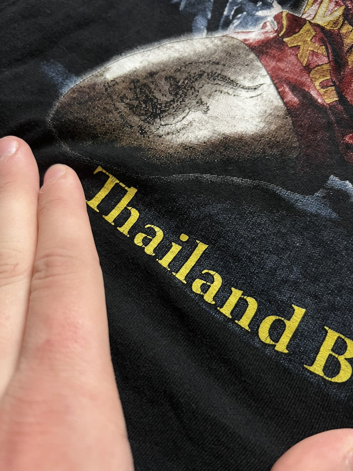 Other Muay Thai Thailand Boxing Graphic T-Shirt Sz M Short Length Size US M / EU 48-50 / 2 - 13 Thumbnail