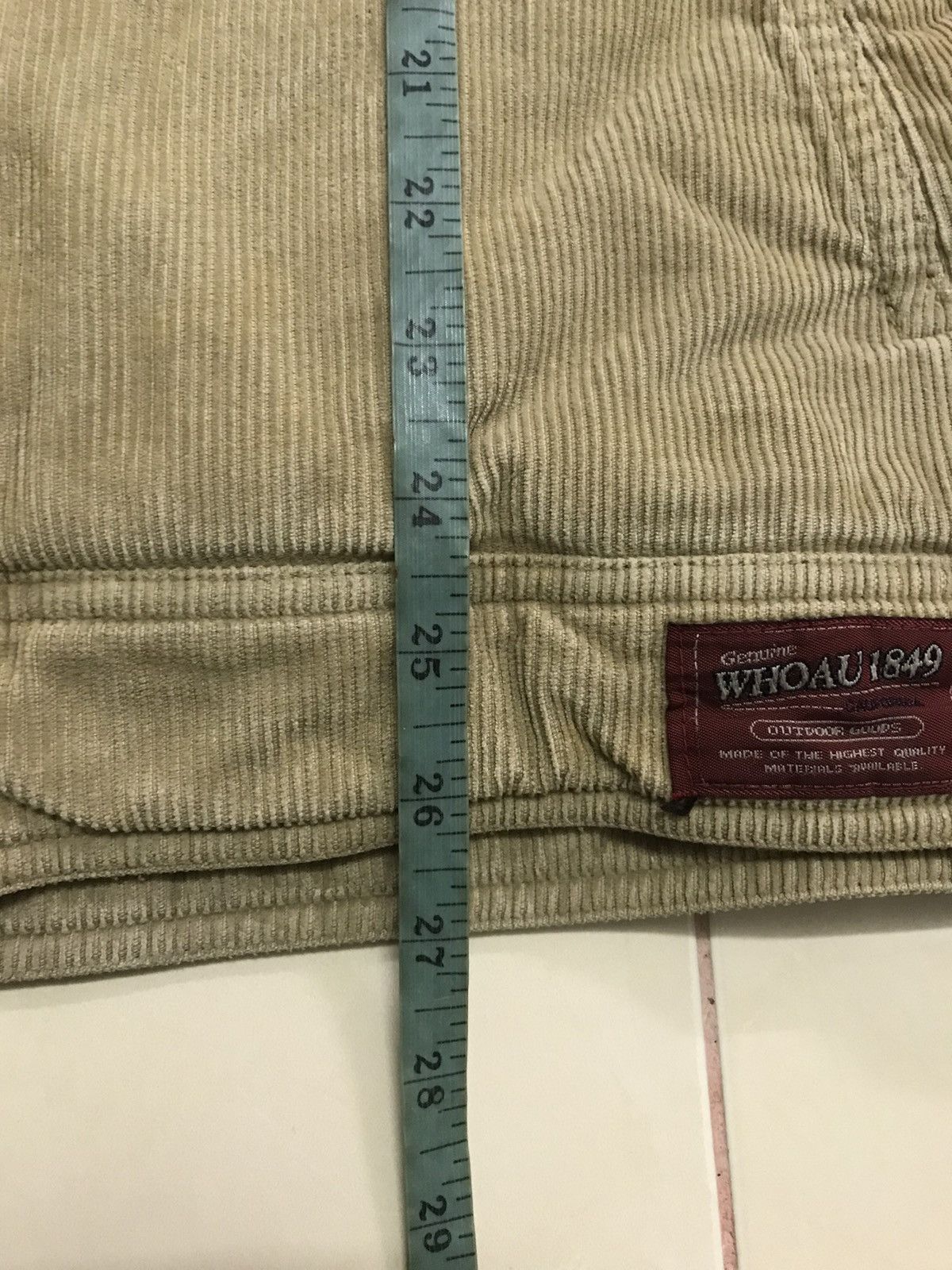 Who A.U. VINTAGE WHO.A.U DREAM CORDUROY JACKET Size US L / EU 52-54 / 3 - 14 Thumbnail