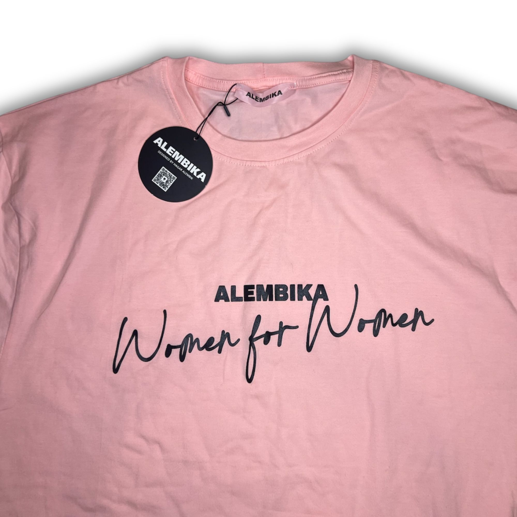 Other Alembika Women For Women Pink T-Shirt One Size 100% Cotton M Size ONE SIZE - 3 Thumbnail