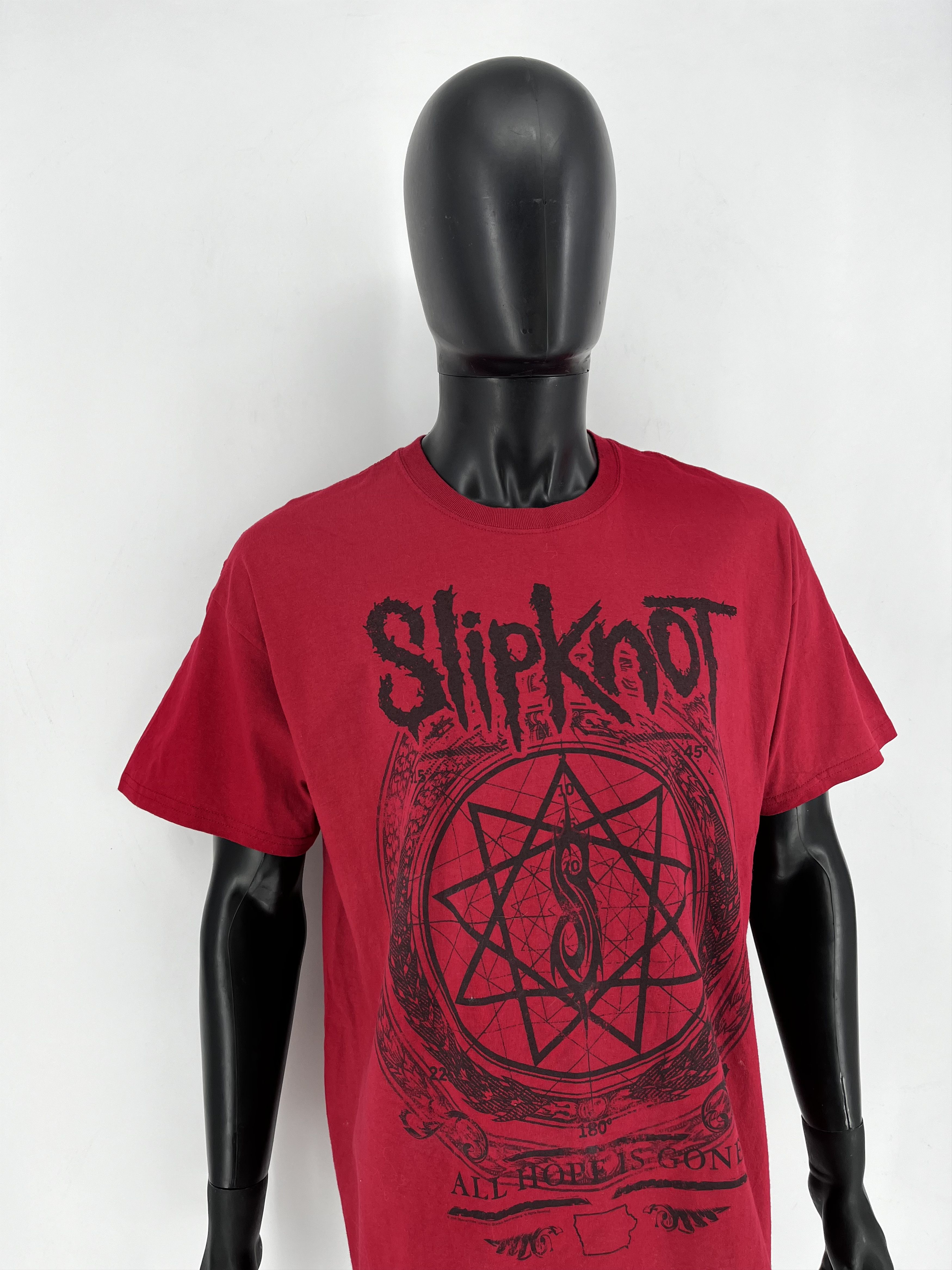 Band Tees × Vintage Slipknot Vintage Y2K T-Shirts Big Logo Size XL Size US XL / EU 56 / 4 - 4 Thumbnail