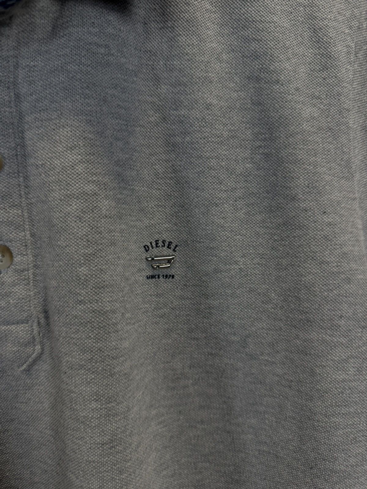 Diesel Diesel vintage designer logo polo tee Size US L / EU 52-54 / 3 - 3 Thumbnail