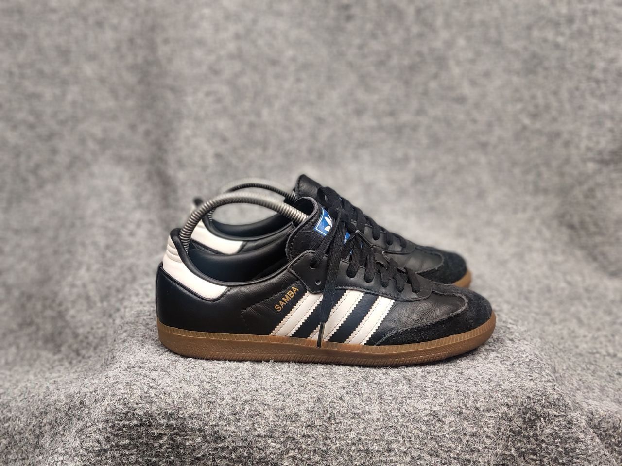 Adidas Vintage Adidas Samba Classic Logo Leather sneakers Shoes Y2K Size US 6 / EU 39 - 5 Thumbnail