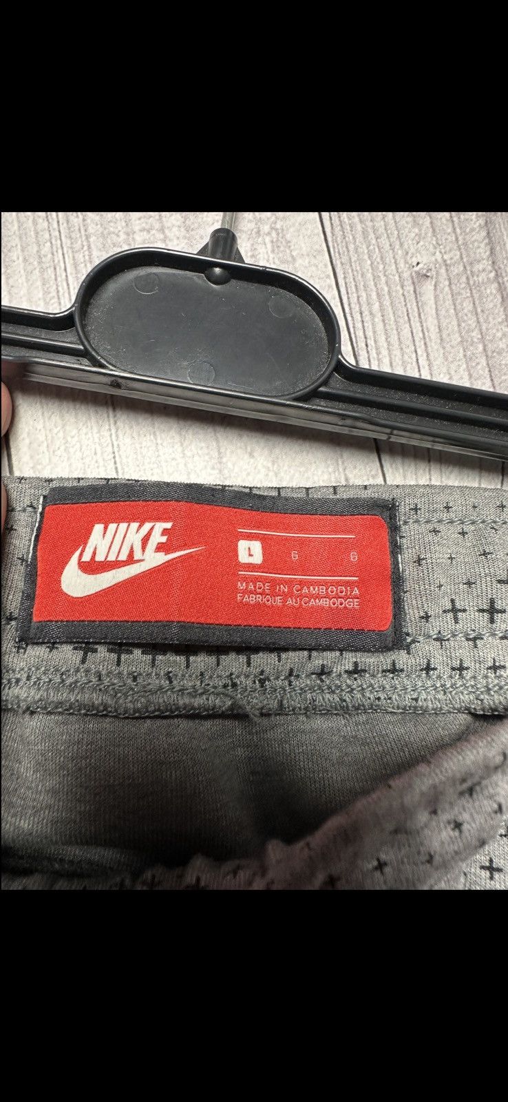Nike × Vintage Vintage Nike Tech fleece joggers size L logo rare drill Size US 34 / EU 50 - 4 Thumbnail