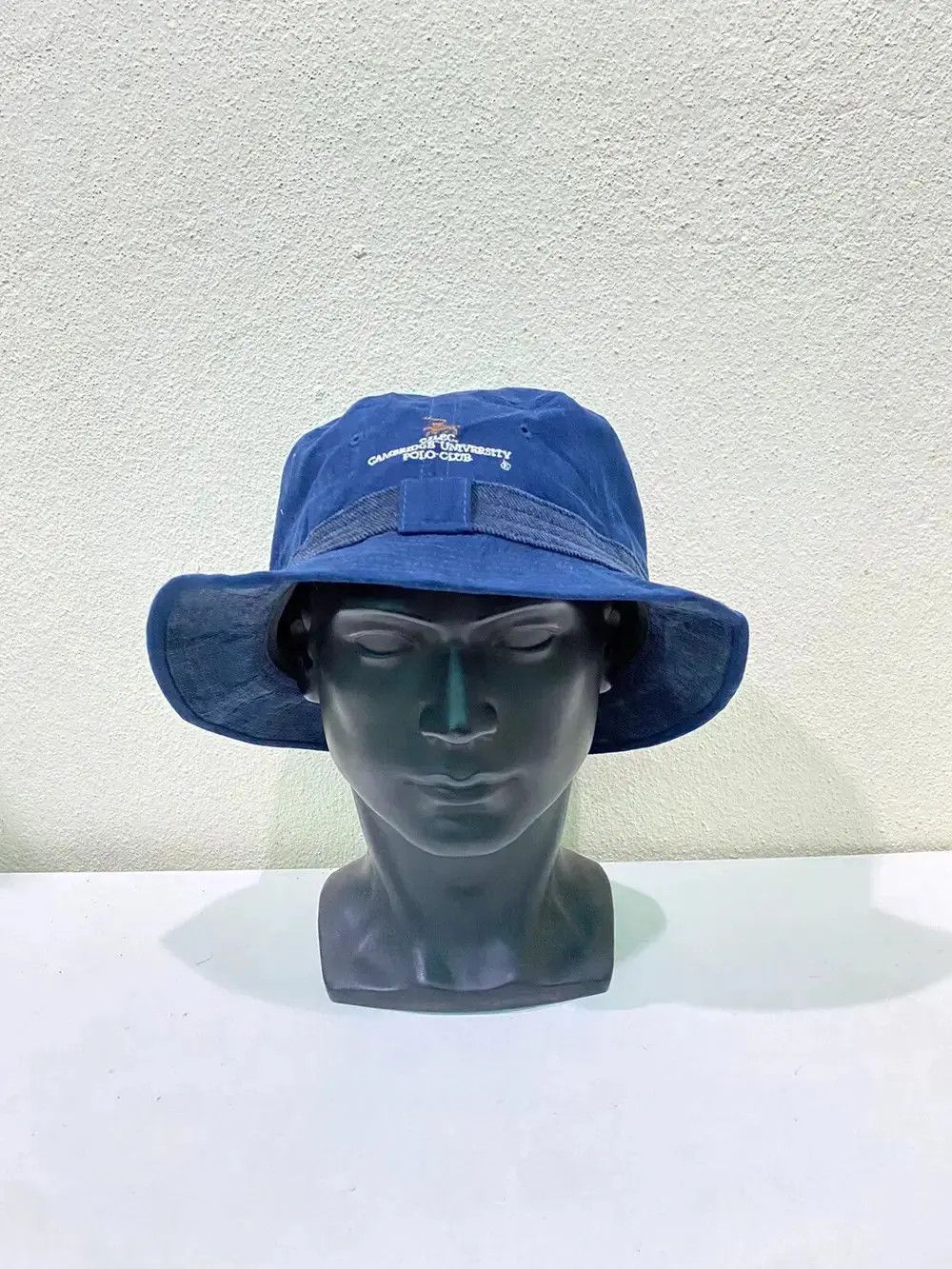Beverly Hills Polo Club × Vintage Polo Club Cambridge University Bucket Hat Size ONE SIZE - 3 Thumbnail