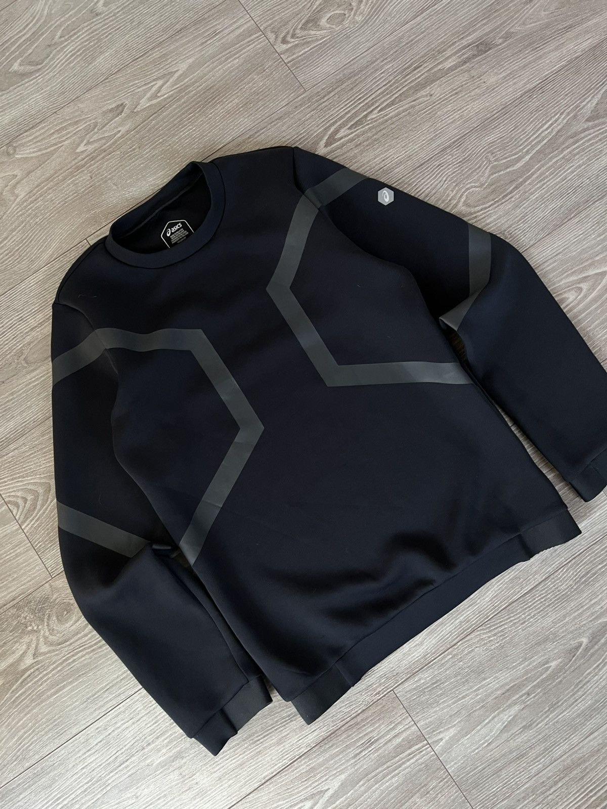 Asics × Designer ‼️Asics New Collection Circle logo Flex Sweatshirt‼️ Size US M / EU 48-50 / 2 - 11 Thumbnail