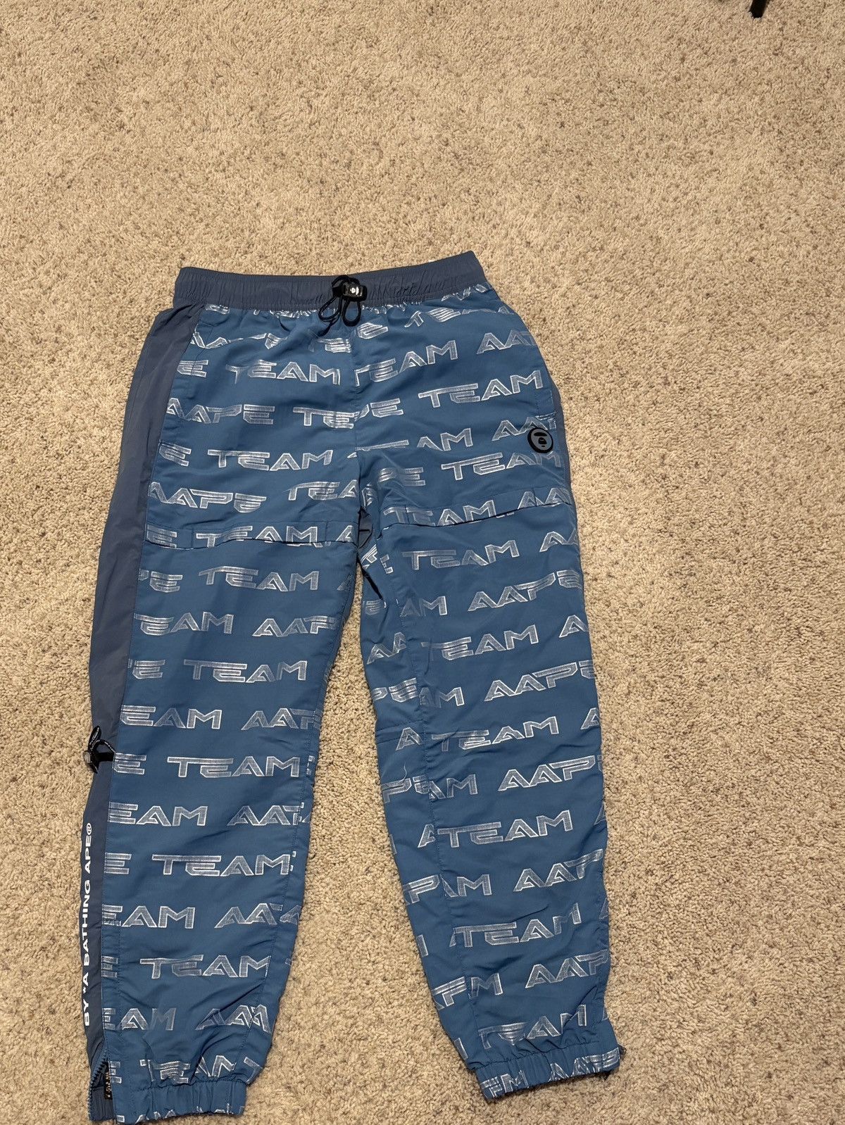 Aape Aape blue woven pants Size US 34 / EU 50 - 1 Thumbnail