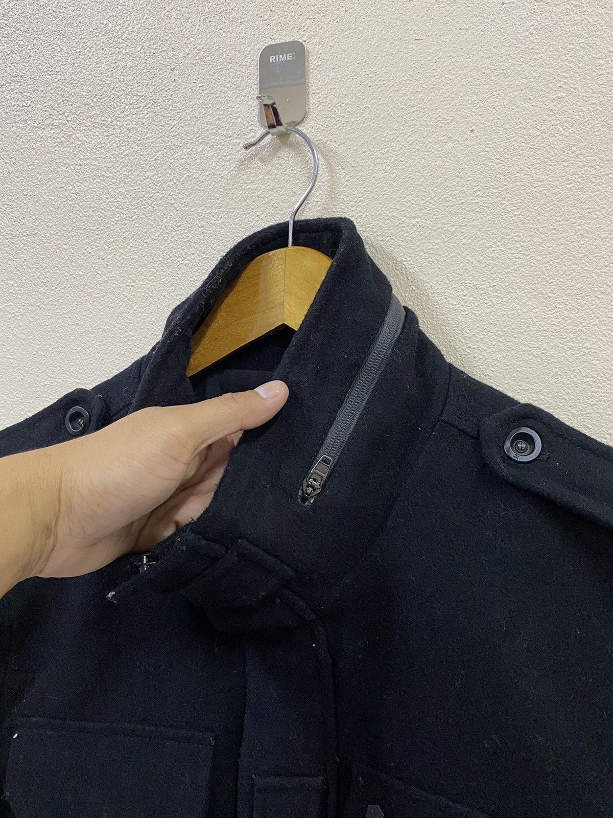 Alpha Industries Hurley X By Alpha Industries 65 Wool Military Cargo Jacket Size US M / EU 48-50 / 2 - 10 Thumbnail
