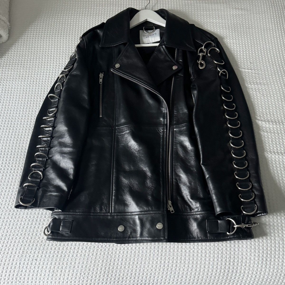 image of Envelope 1976 Jacket in Black, Men's (Size Medium)