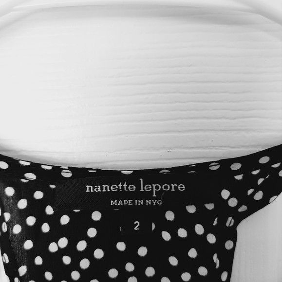 Nanette Lepore Nanette Lepore polka dot ruffle silk cami top 2 Size XS / US 0-2 / IT 36-38 - 3 Thumbnail