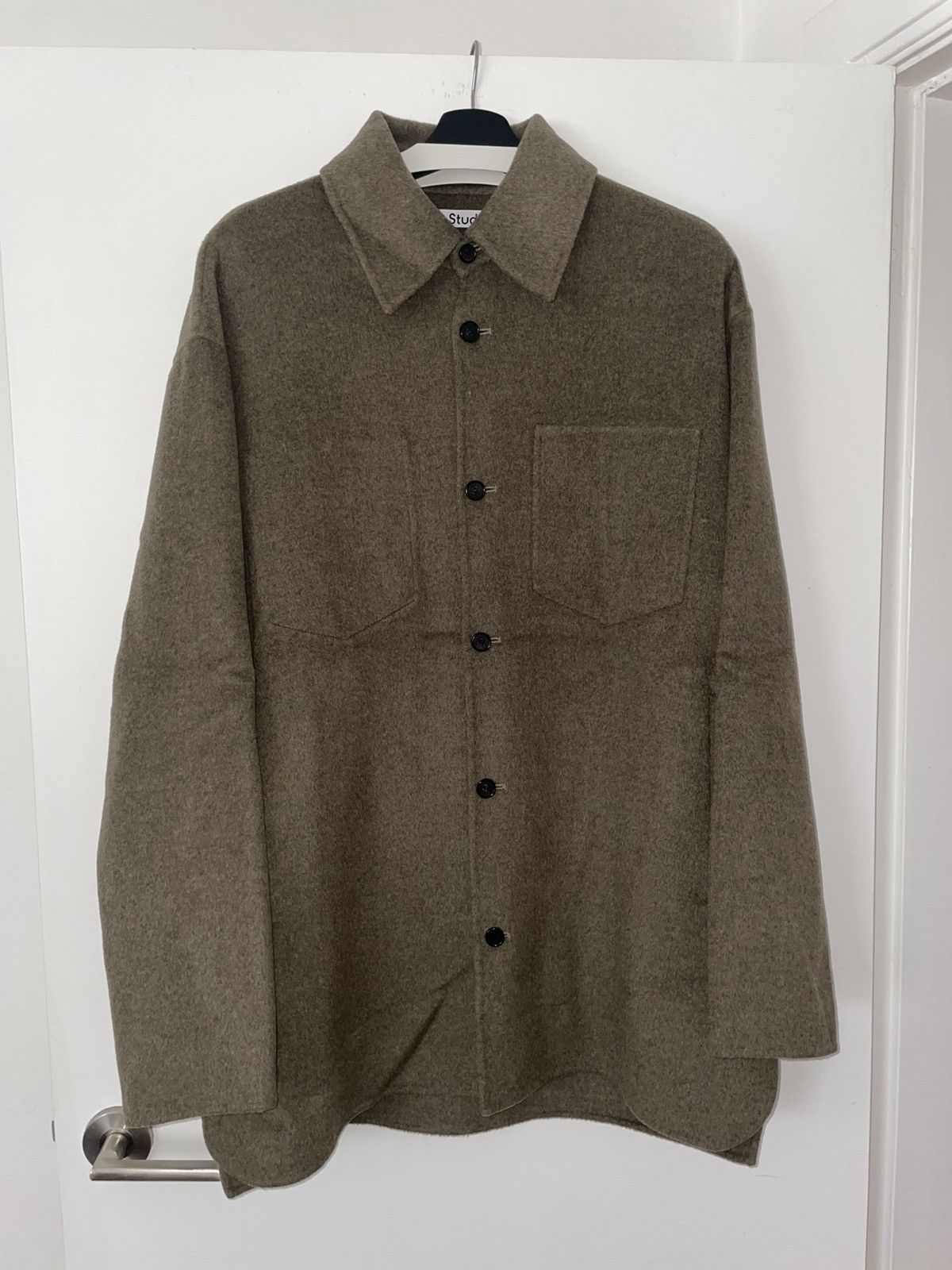 Acne Studios Acne Studios Wool Shirt Size US M / EU 48-50 / 2 - 1 Thumbnail