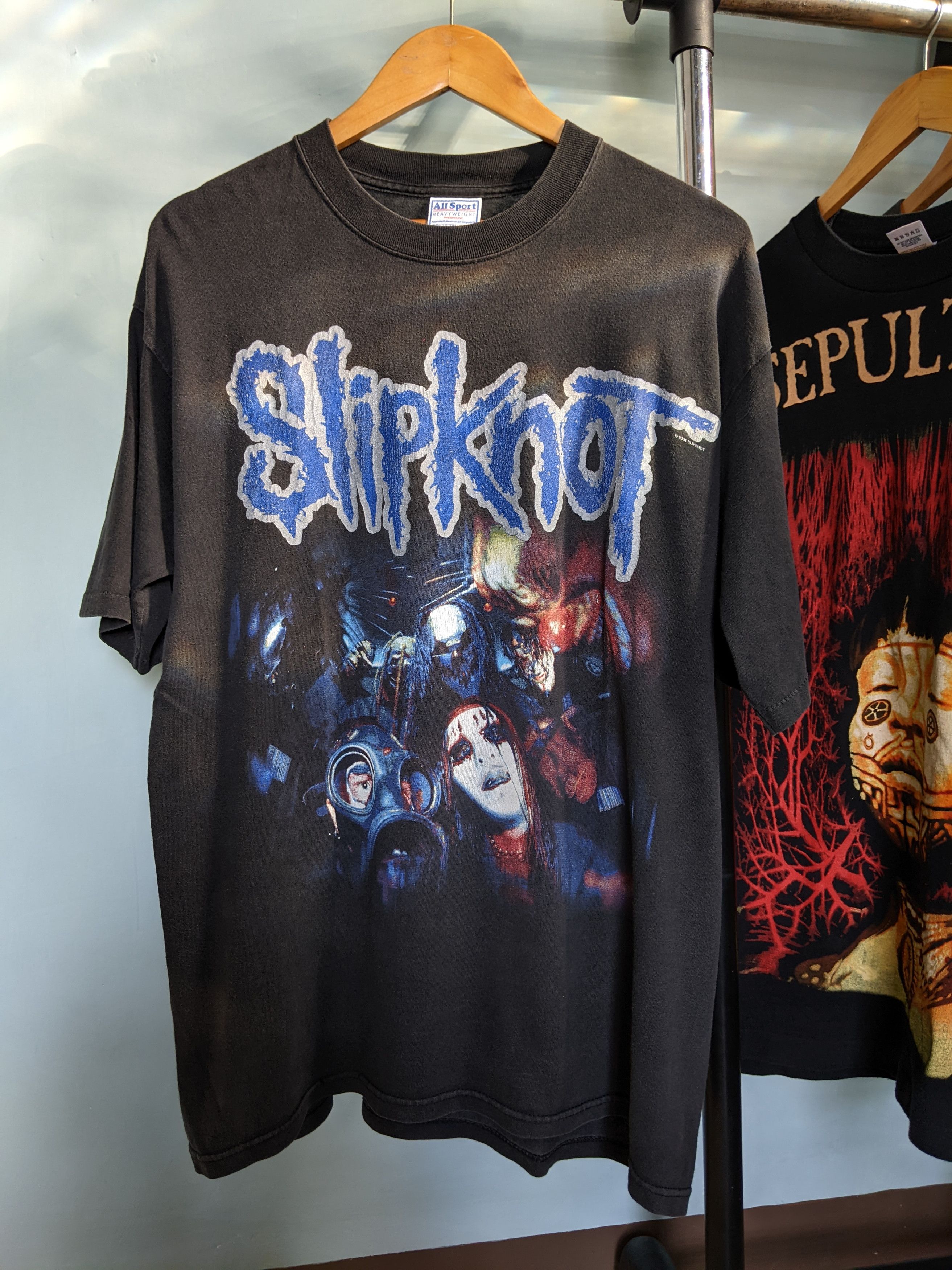 Slipknot 2001 ヴィンテージTシャツ着丈64cm