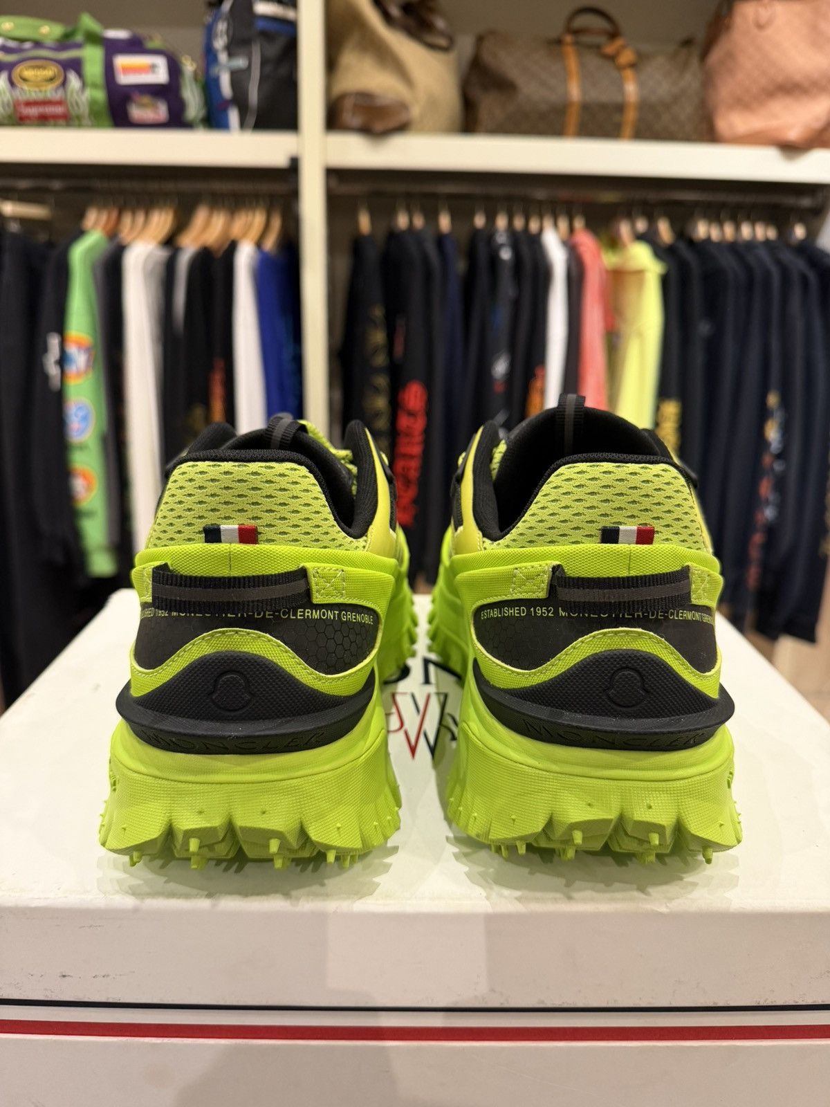 Moncler Moncler Trailgrip Low - Fluo Yellow Size US 10 / EU 43 - 3 Thumbnail
