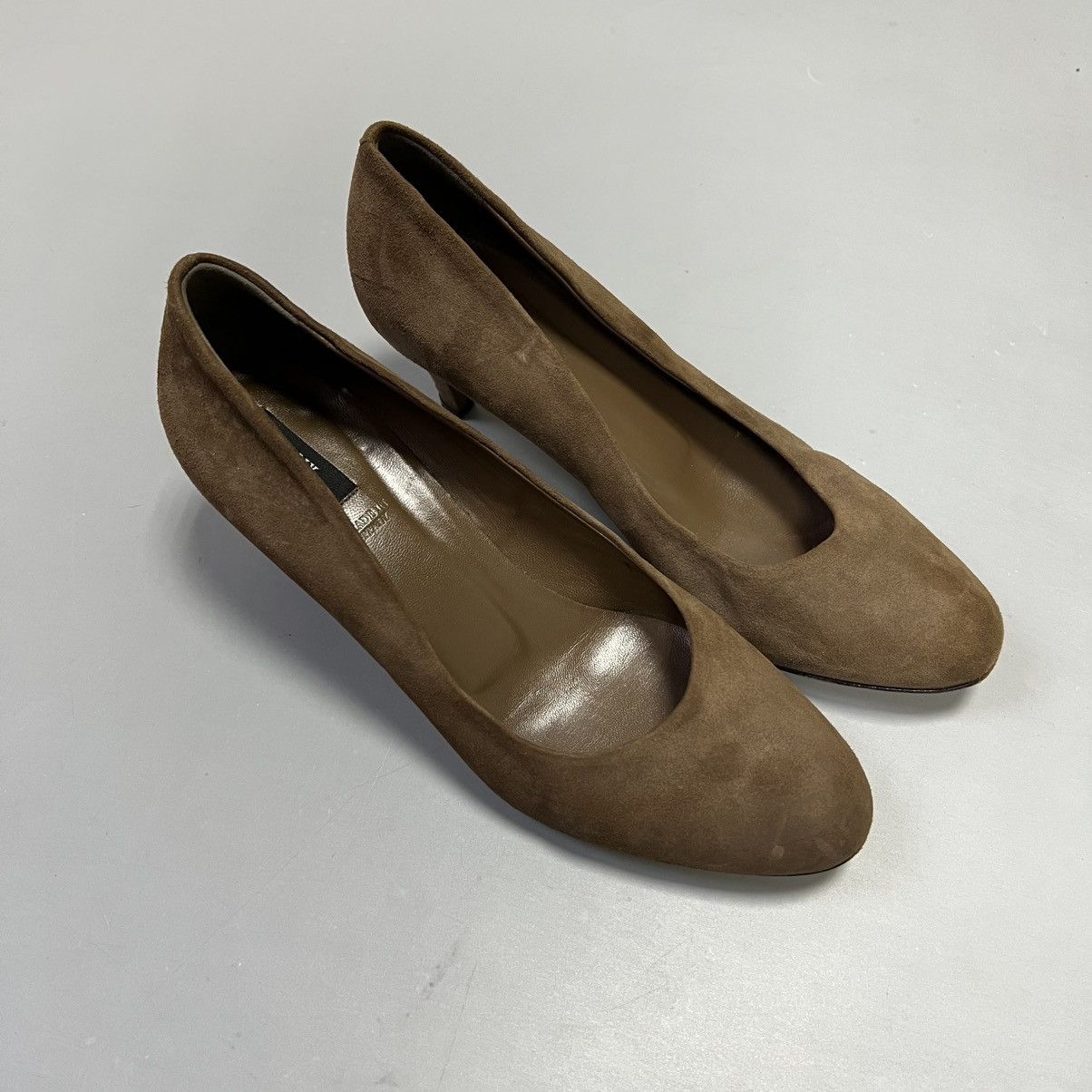 Bally Bally Suede Heels Brown Vintage Size US 8.5 / IT 38.5 - 3 Thumbnail