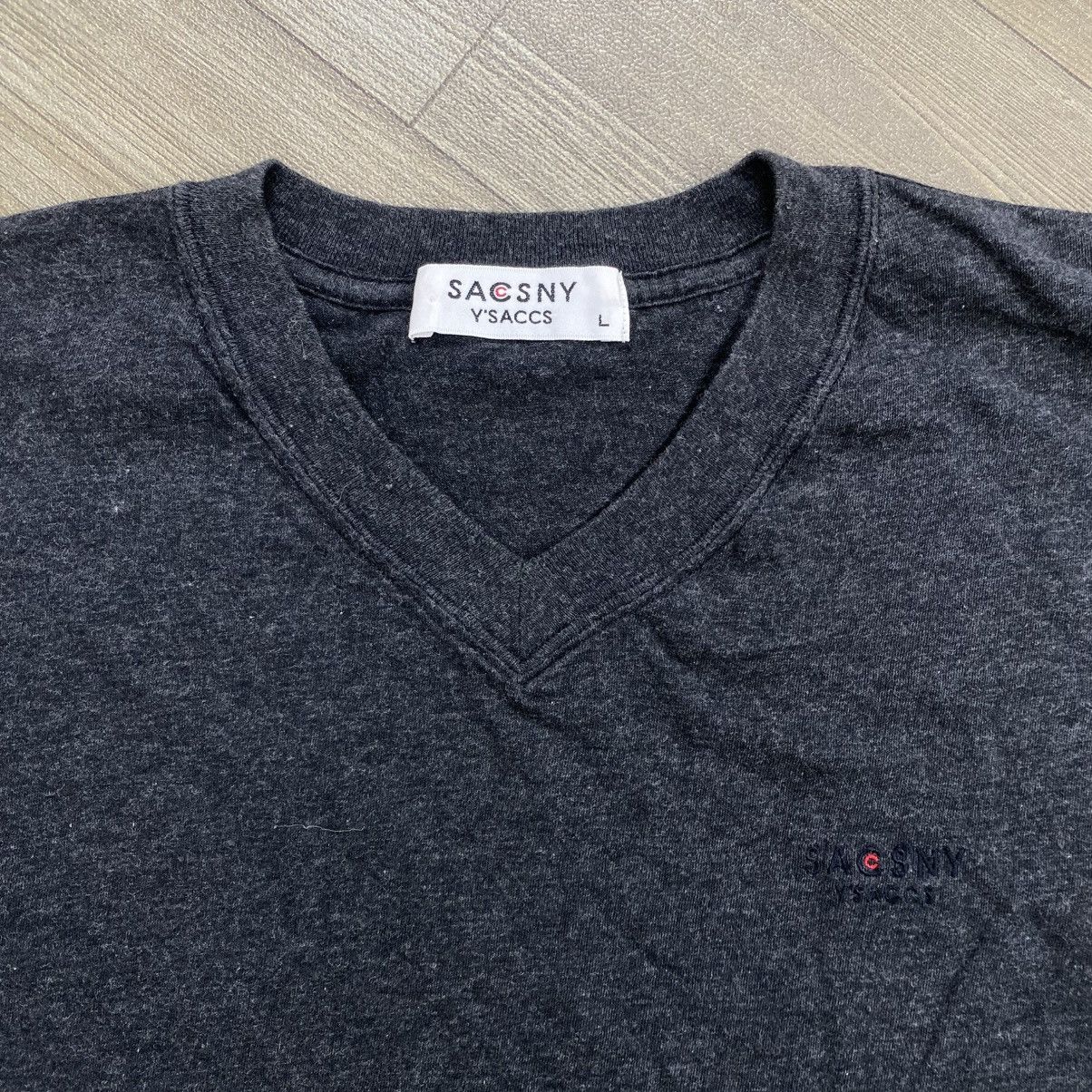 Yohji Yamamoto Sacsny Y'saccs By Yohji Yamamoto Plain Small Logo Tee Size US M / EU 48-50 / 2 - 3 Thumbnail