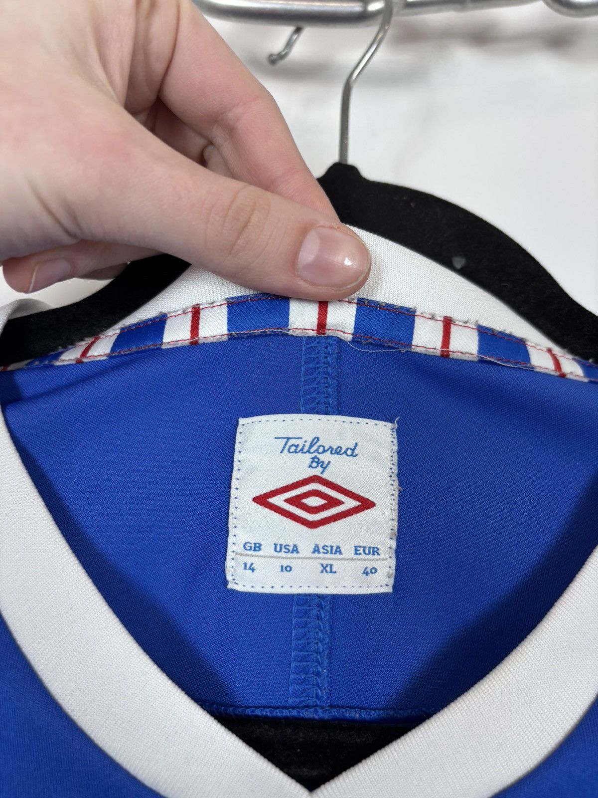Umbro Umbro Rangers 2011/2012 Home Football Soccer Jersey Shirt Size L / US 10 / IT 46 - 11 Thumbnail