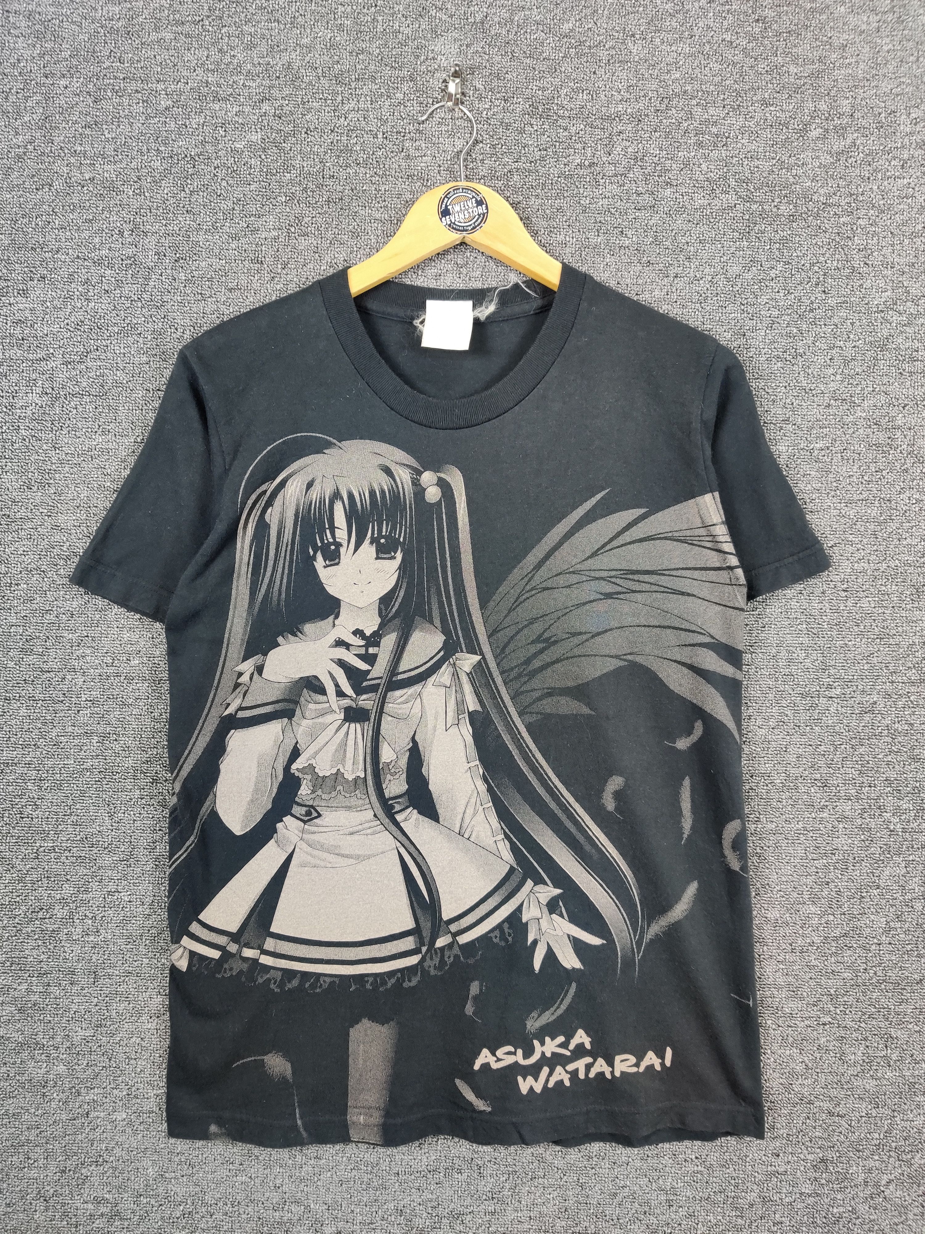 Anime Vintage Cospa Asuka Watarai Overprint Anime Tee Tshirt Size US M / EU 48-50 / 2 - 1 Thumbnail