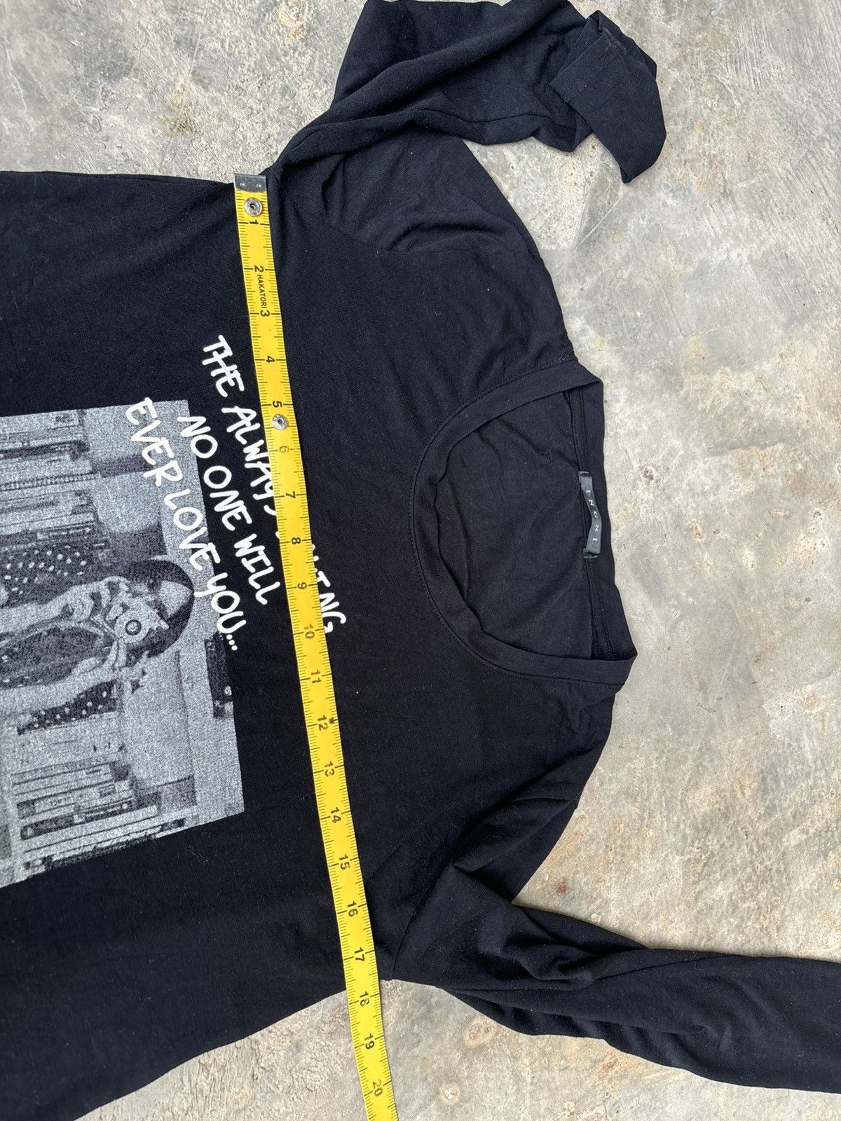 Hysteric Glamour × If Six Was Nine × Japanese Brand Y2k Ingni Photo tee Longsleeve Size US M / EU 48-50 / 2 - 8 Thumbnail