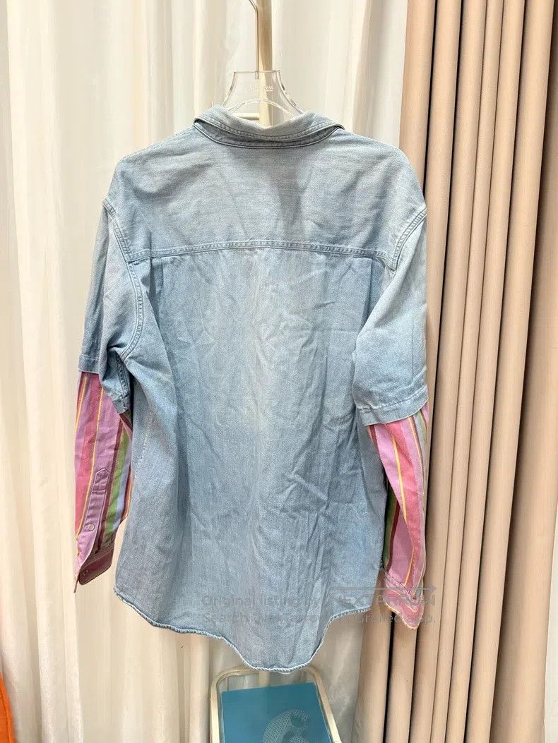 Balenciaga Balenciaga size 39 Washed denim patchwork shirt, size 39 Size US S / EU 44-46 / 1 - 2 Thumbnail