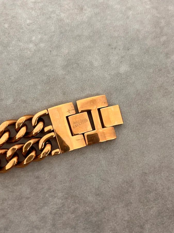 Jean Paul Gaultier Jean Paul Gaultier Gold Chain Bracelet Watch Size ONE SIZE - 5 Thumbnail