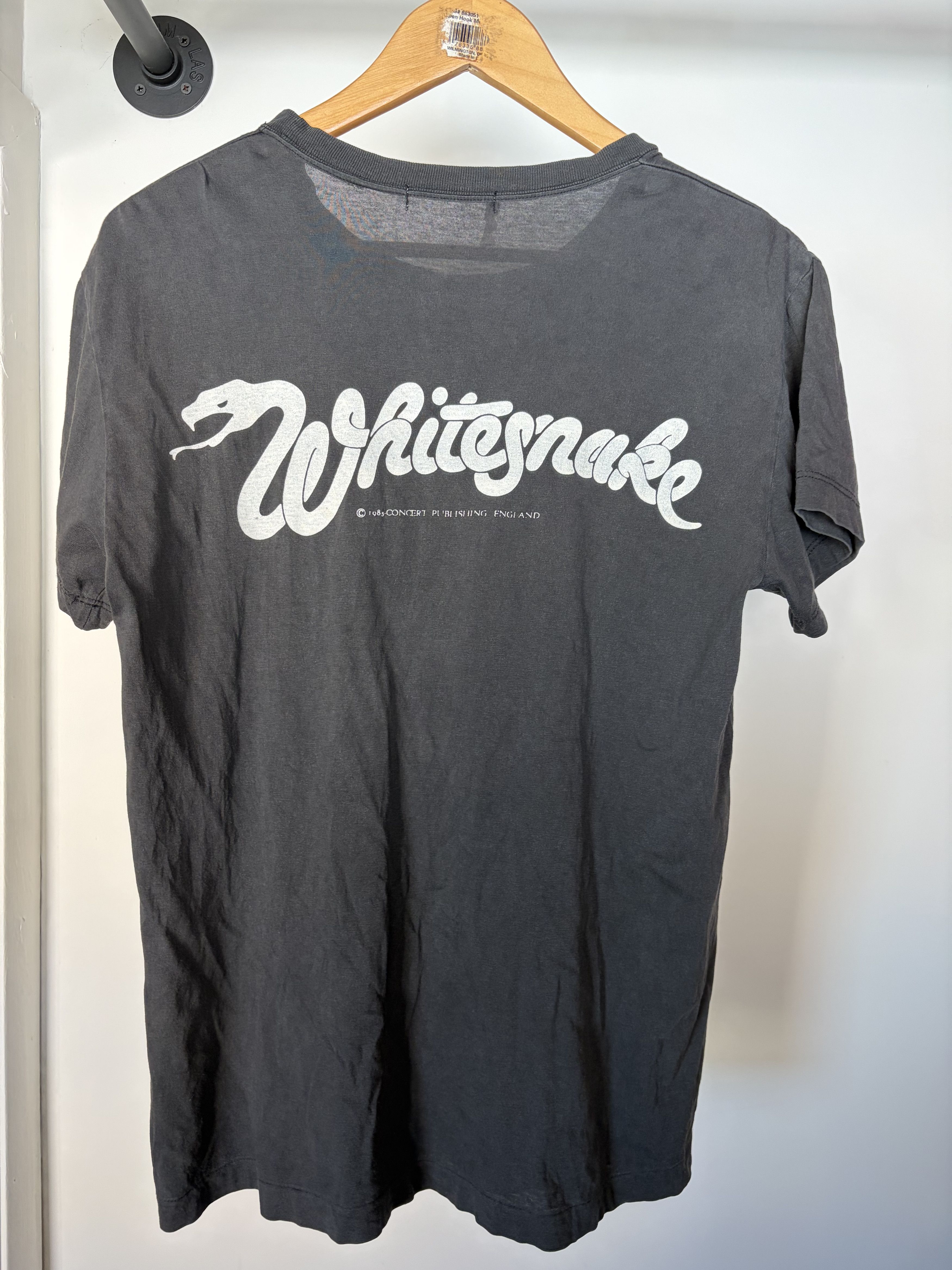 Vintage 1983 Whitesnake tee Size US S / EU 44-46 / 1 - 2 Thumbnail