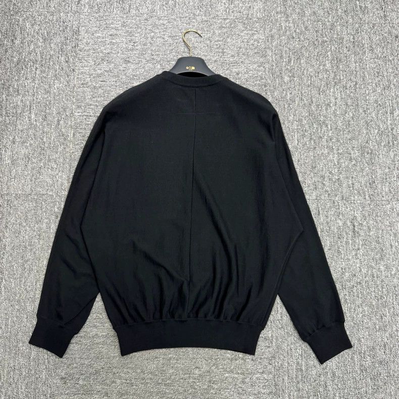 Givenchy Givenchy Black Wool Knit Sweater Size US L / EU 52-54 / 3 - 2 Thumbnail