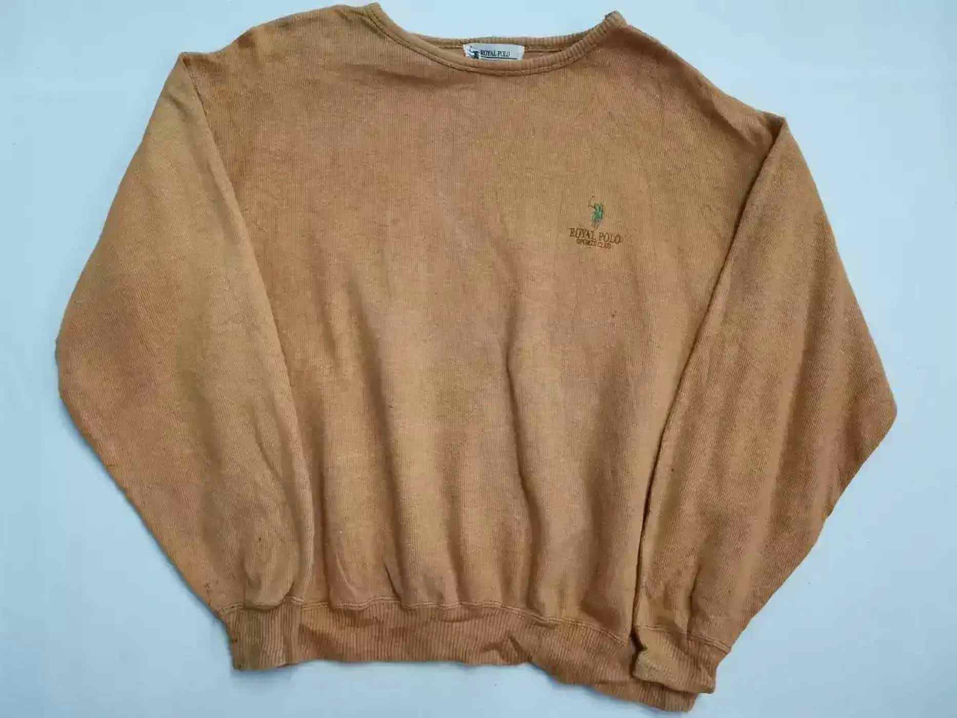 Vintage Vintage Royal Polo Sweatshirt Size US M / EU 48-50 / 2 - 1 Thumbnail