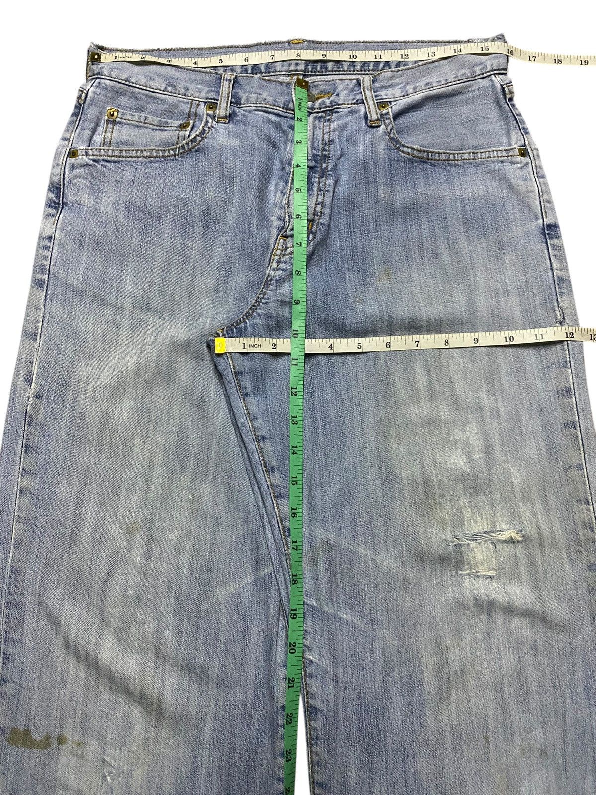 Japanese Brand Vintage Japanese Brand Uniqlo Light Wash Baggy Jeans Size US 32 / EU 48 - 11 Thumbnail