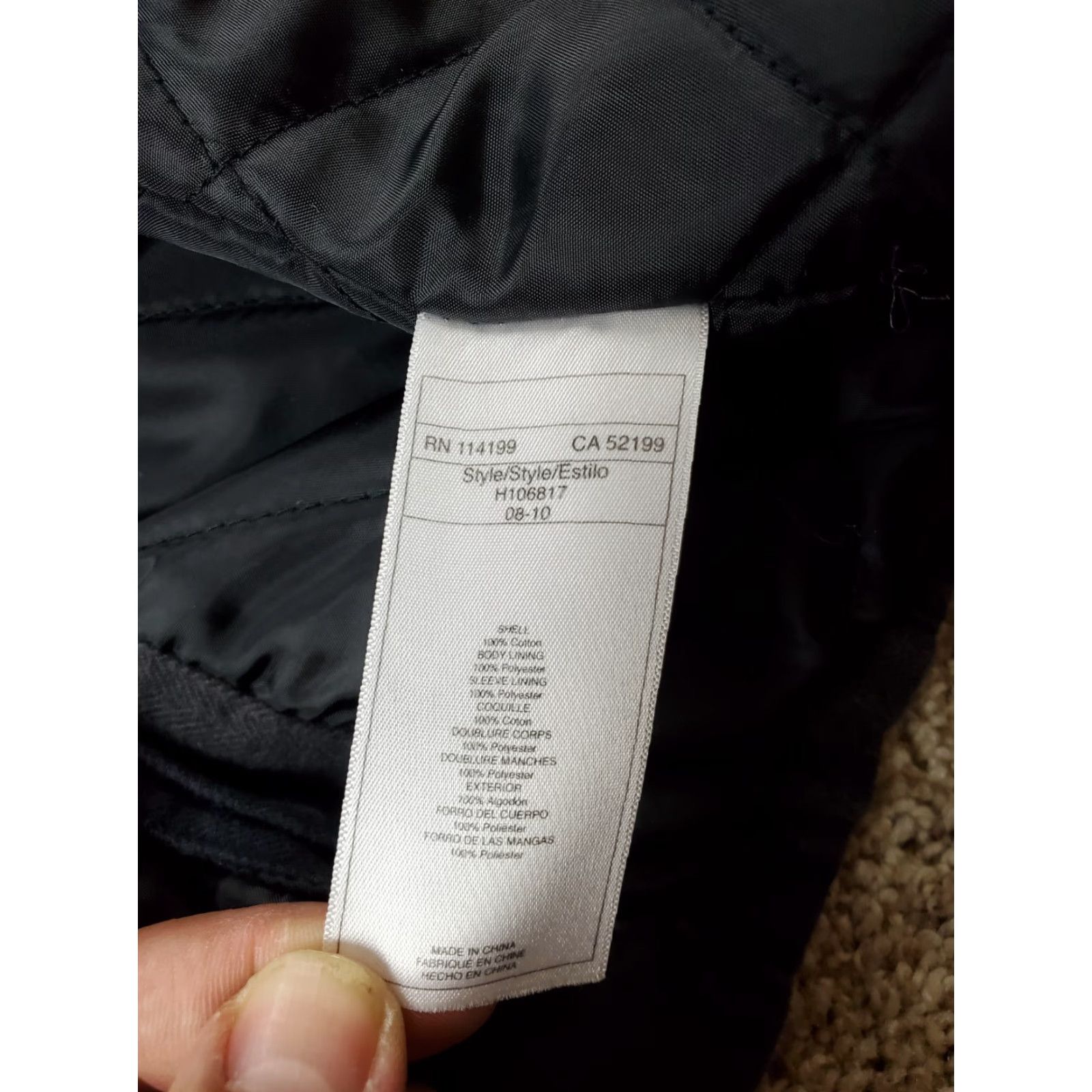 Quiksilver Quiksilver Shirt Jacket Mens M Plaid Flannel Full Zip Quilted Lined Black Autumn Winter Casual Outdoor Button Up Medium Size US M / EU 48-50 / 2 - 7 Thumbnail