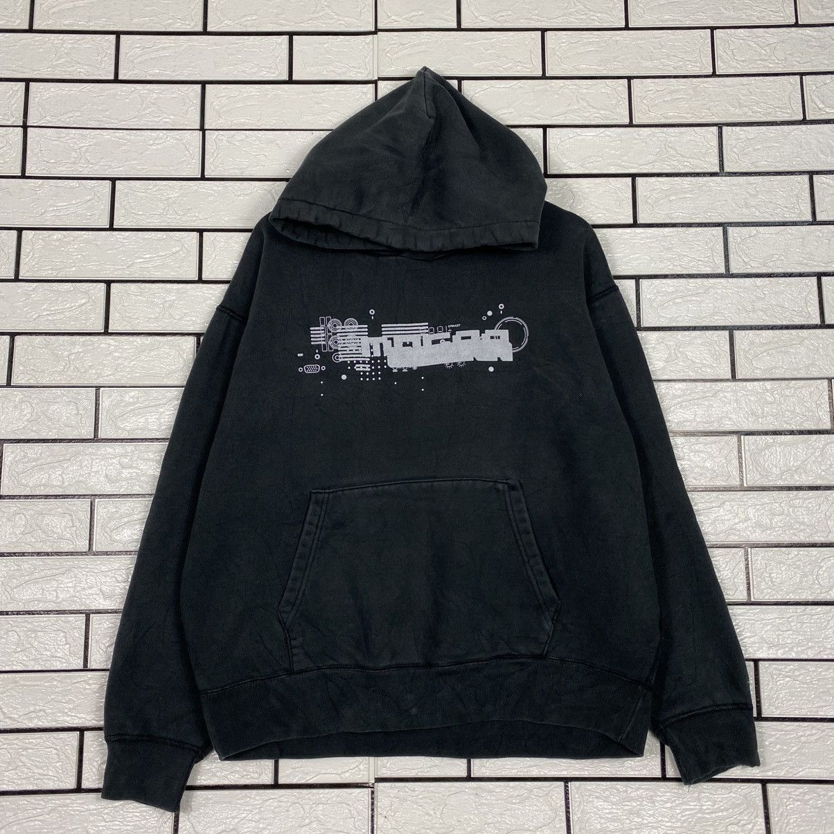 Japanese Brand Punk Design Hoodie Pull Over Unbranded Hysteric Glamour Size US M / EU 48-50 / 2 - 2 Thumbnail