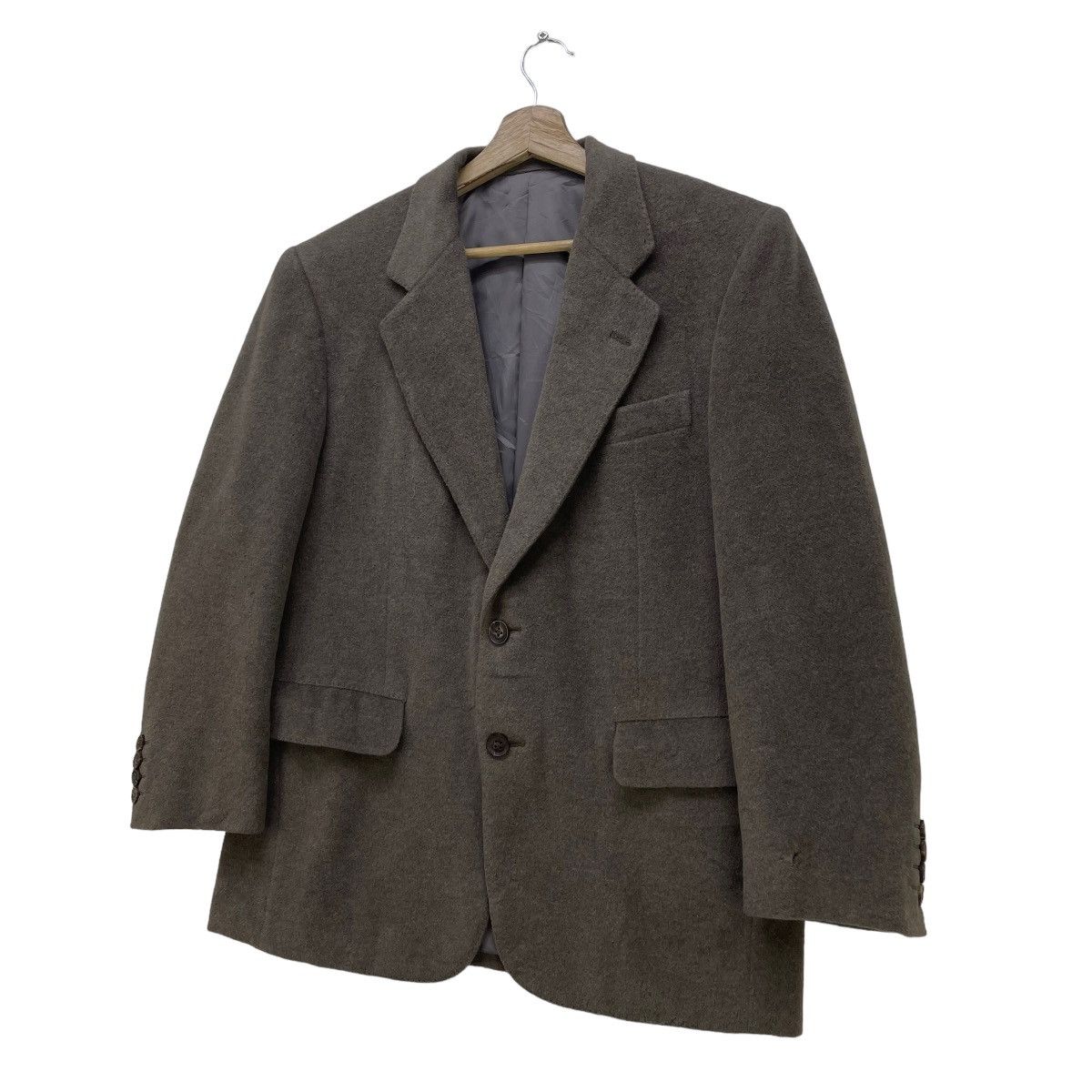 Burberry 🔥Vintage Burberry Wool Coat Blazer Jacket Size US M / EU 48-50 / 2 - 3 Thumbnail