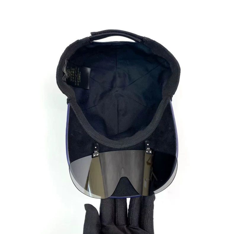 Fendi Fendi Black double F sunglasses baseball cap Size ONE SIZE - 6 Thumbnail