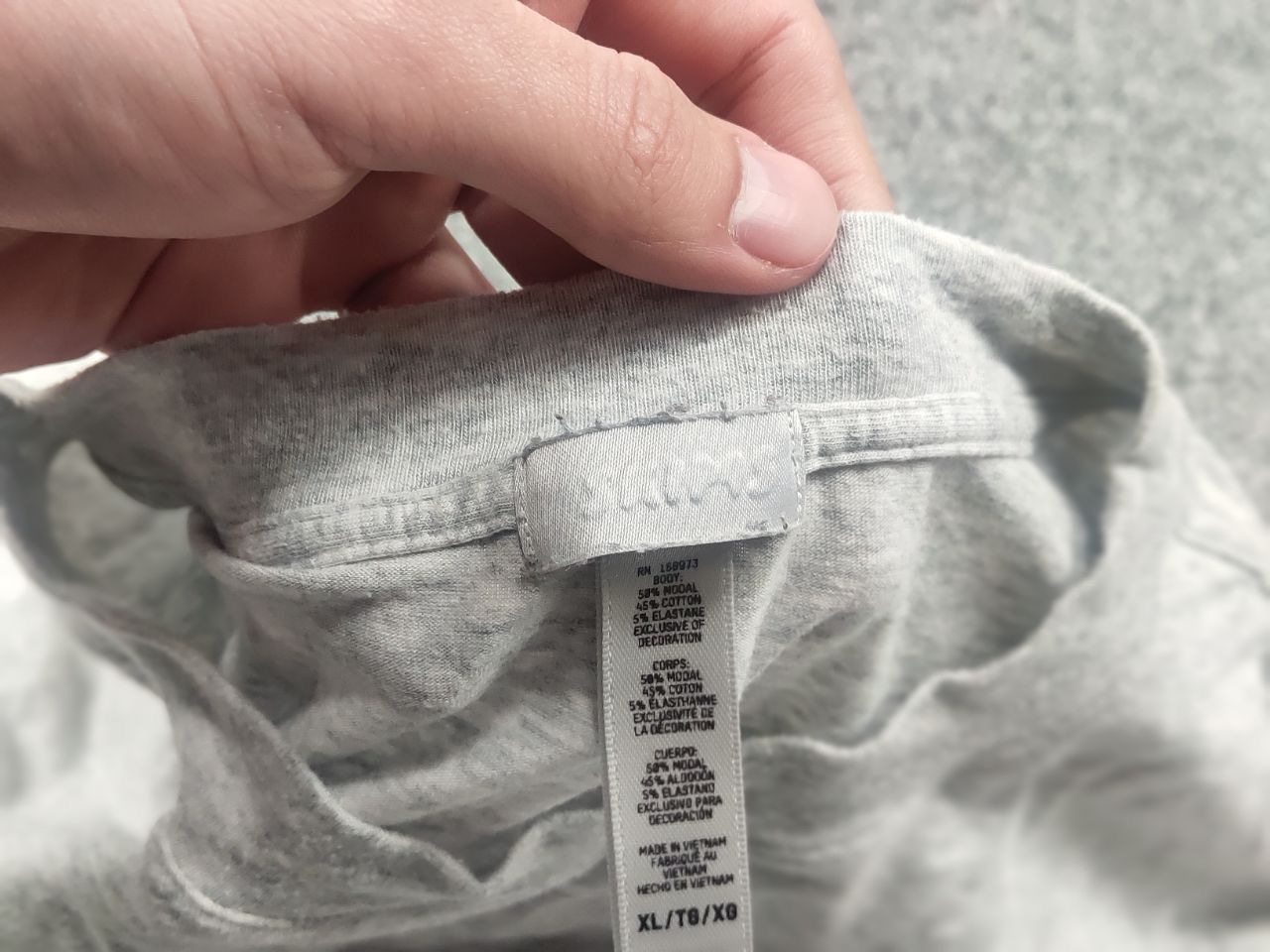 Le Grande Bleu (L.G.B.) Skims By Kylie Jenner Cotton Regular Fit Long Sleeve T Shirt Size US XL / EU 56 / 4 - 11 Thumbnail
