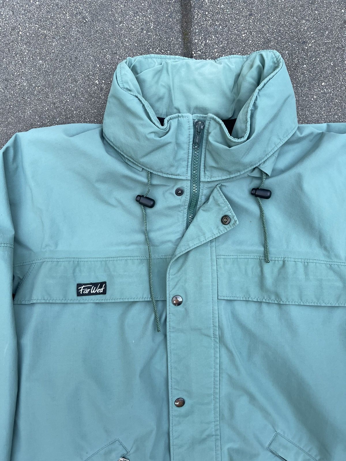 Goretex 80s Cropped Convertible Hood Boxy Hunting Jacket U-Boat Size US L / EU 52-54 / 3 - 3 Thumbnail