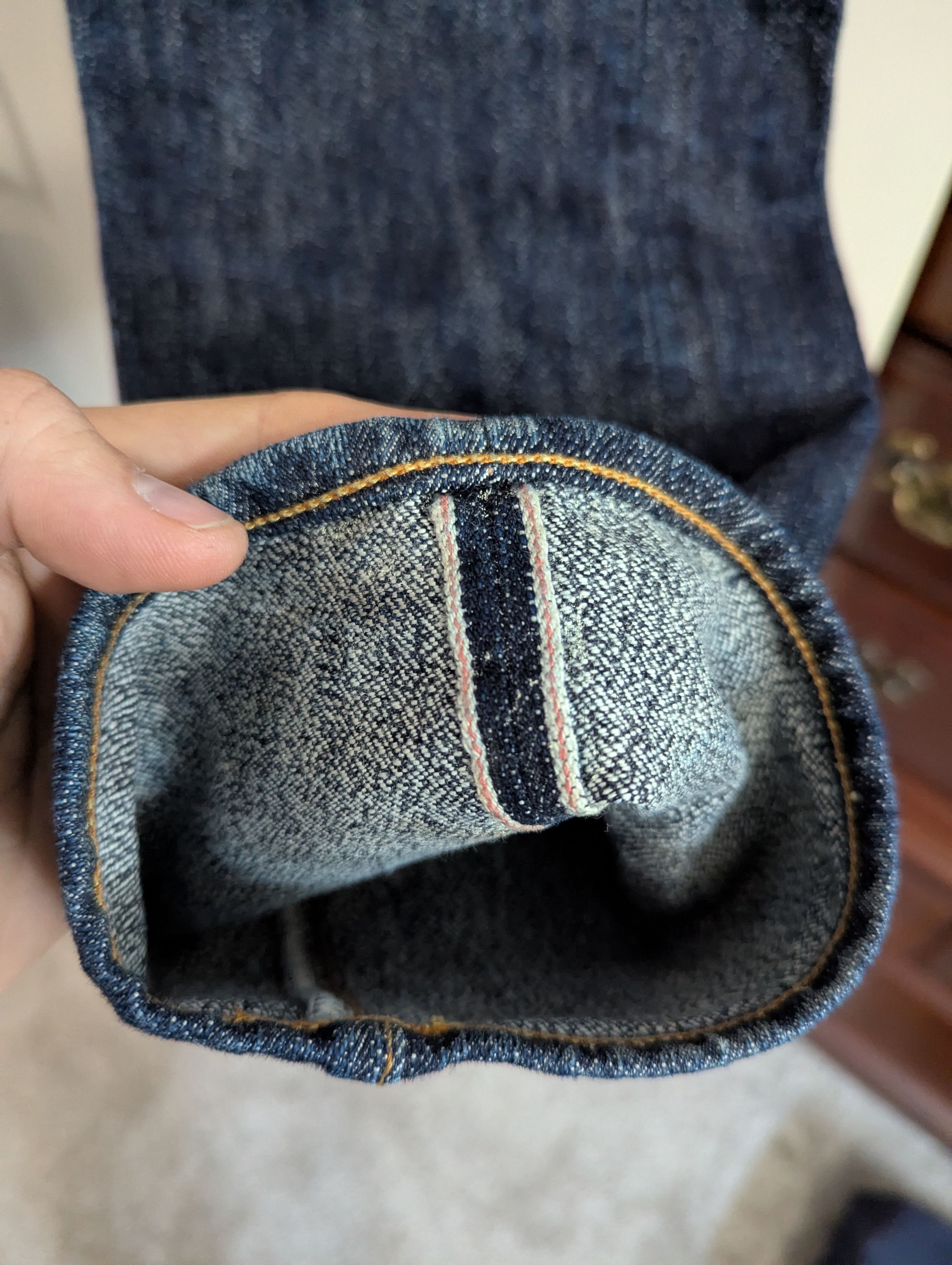 Red Cloud & Co. Red Cloud Slubby Denim Size US 33 - 3 Thumbnail