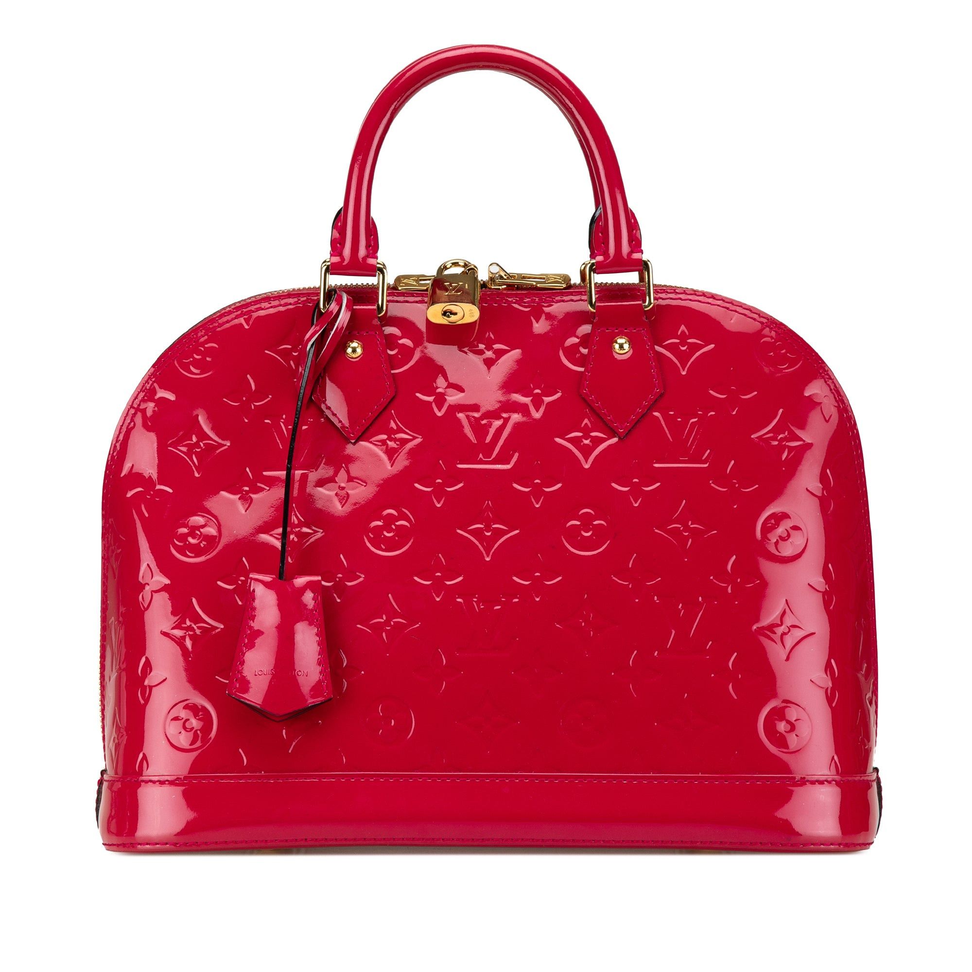 Louis Vuitton Louis Vuitton Monogram Vernis Alma PM Pink Size ONE SIZE - 1 Thumbnail