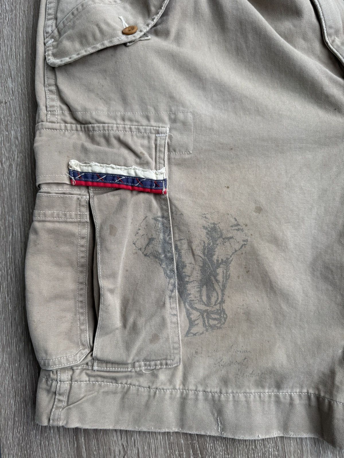 Polo Ralph Lauren Vintage Polo Ralph Lauren Safari Africa Cargo Printed Shorts Size US 36 / EU 52 - 8 Thumbnail
