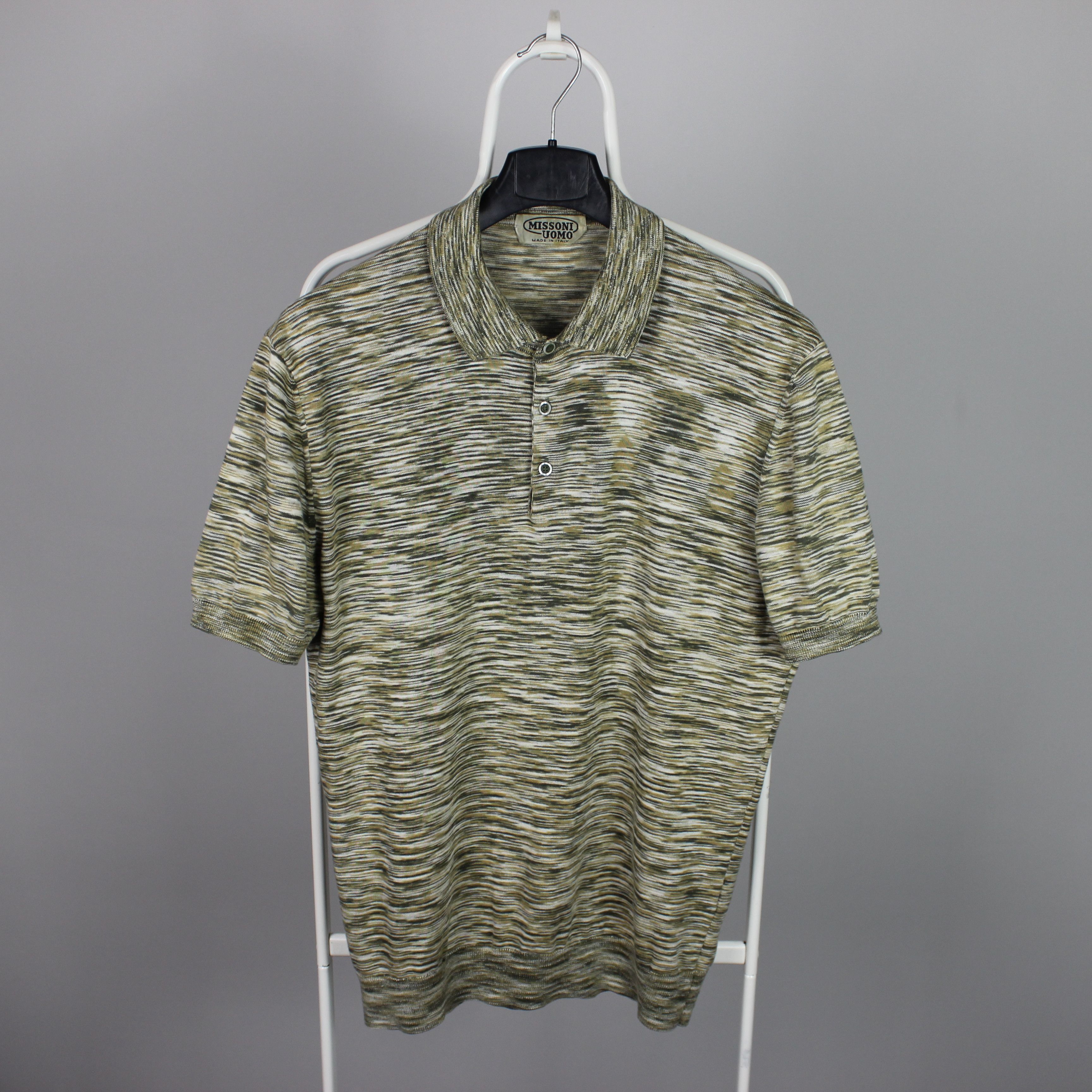 Missoni Missoni Uomo polo shirt men cotton italy M L Size US L / EU 52-54 / 3 - 8 Thumbnail