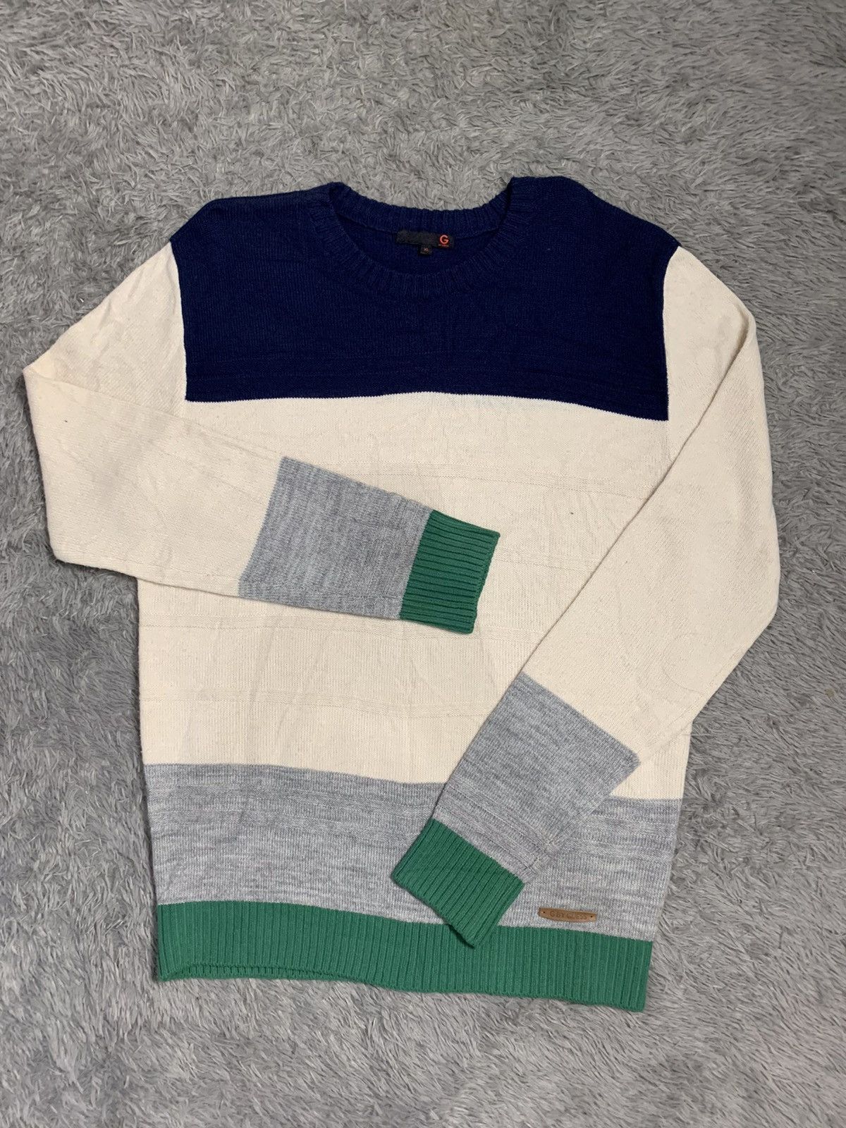 Guess Vintage Guess Spellout Knit Sweater Size US XL / EU 56 / 4 - 1 Thumbnail