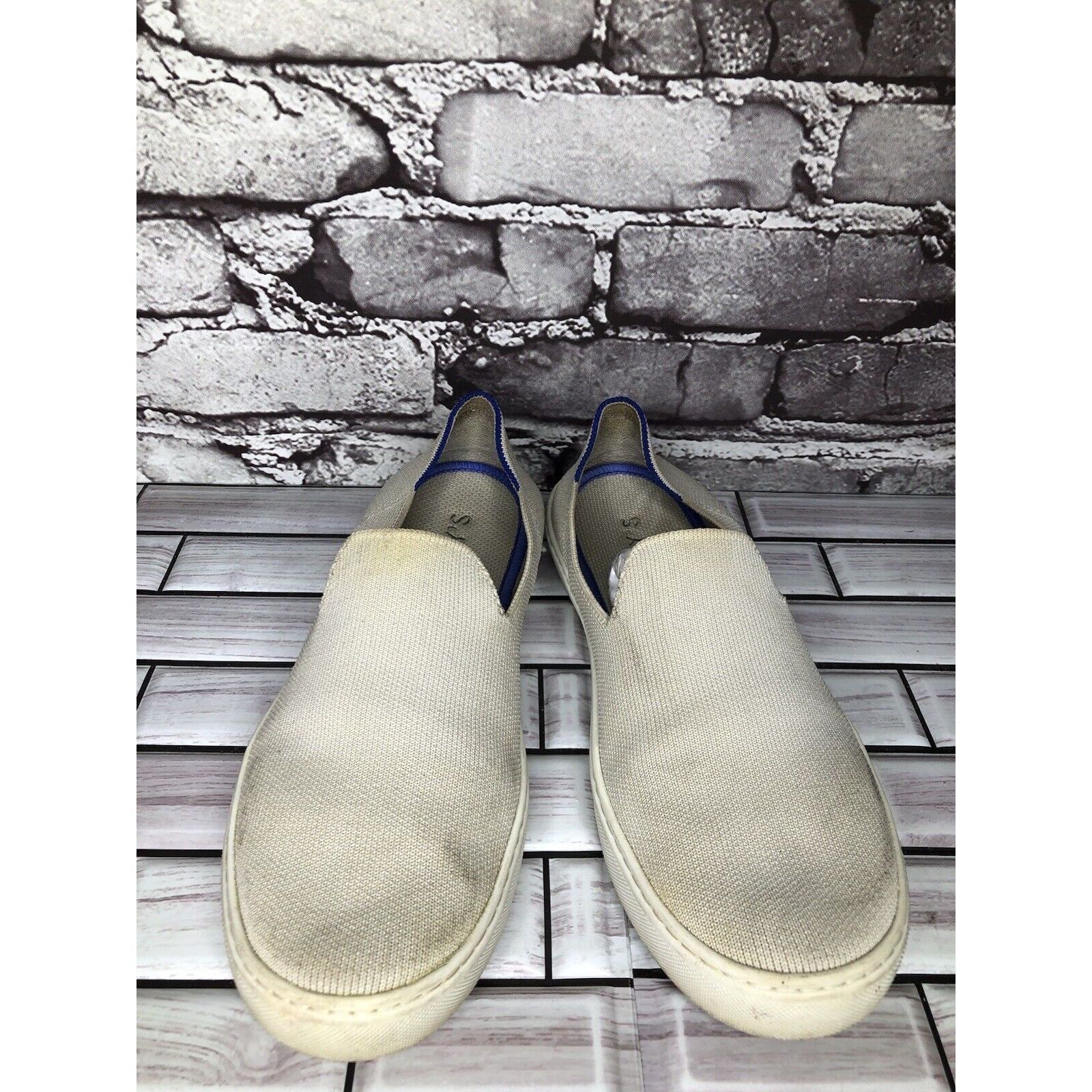 Other Rothy’s The Sneaker Ivory Knit Fabric Casual Comfort Shoes W Size US 8 / IT 38 - 17 Thumbnail