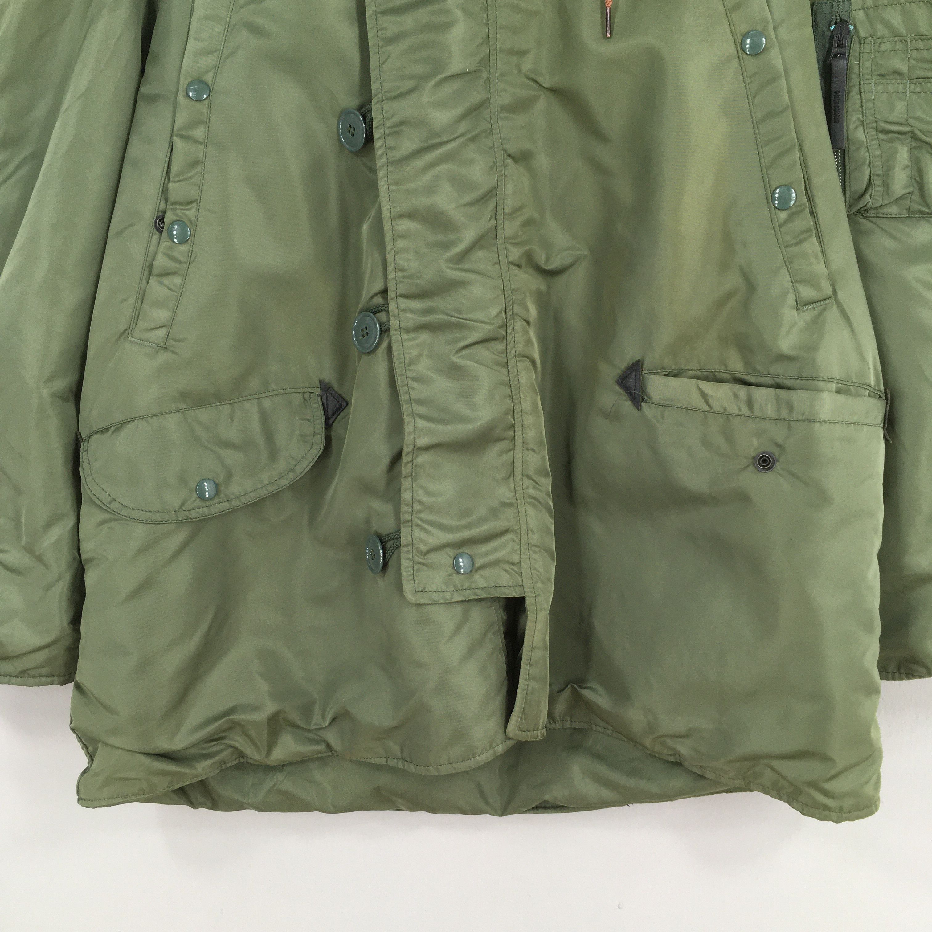 Alpha Industries Vintage Alpha Industries US Air Force Bomber N-3B Jacket L Size US L / EU 52-54 / 3 - 3 Thumbnail