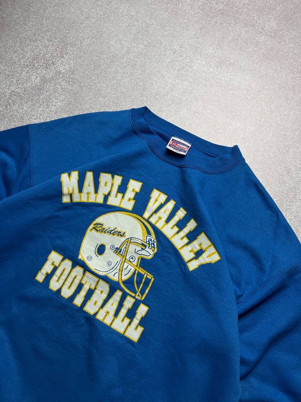 Vintage Vintage Maple Valley Football Boxy Sweatshirt Y2K L Size US L / EU 52-54 / 3 - 4 Thumbnail