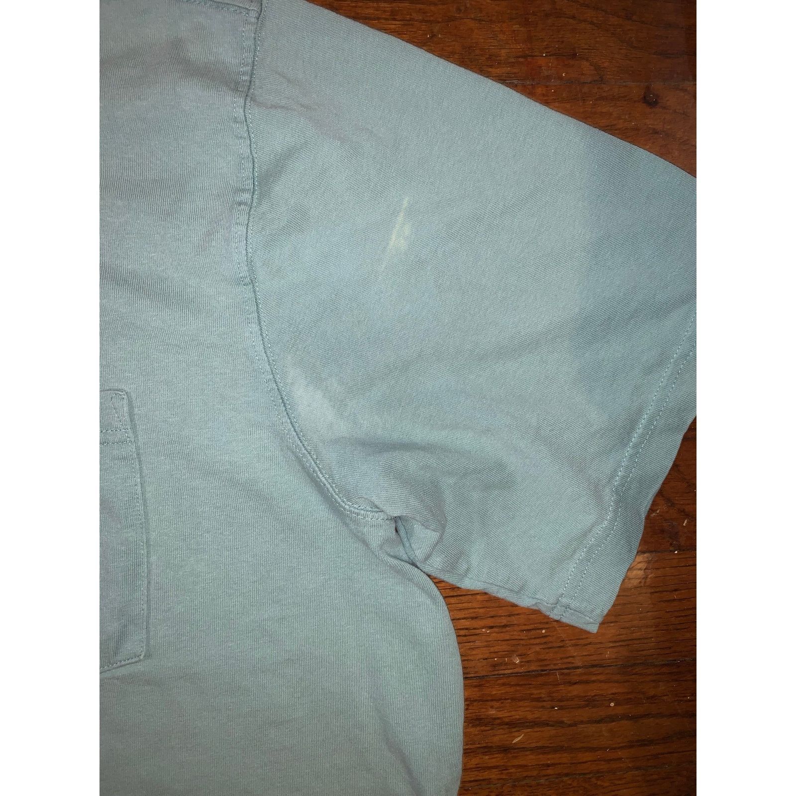 Carhartt Carhartt Pocket T Shirt 2XL Green Relaxed Fit Workwear Tee Size US XXL / EU 58 / 5 - 4 Thumbnail