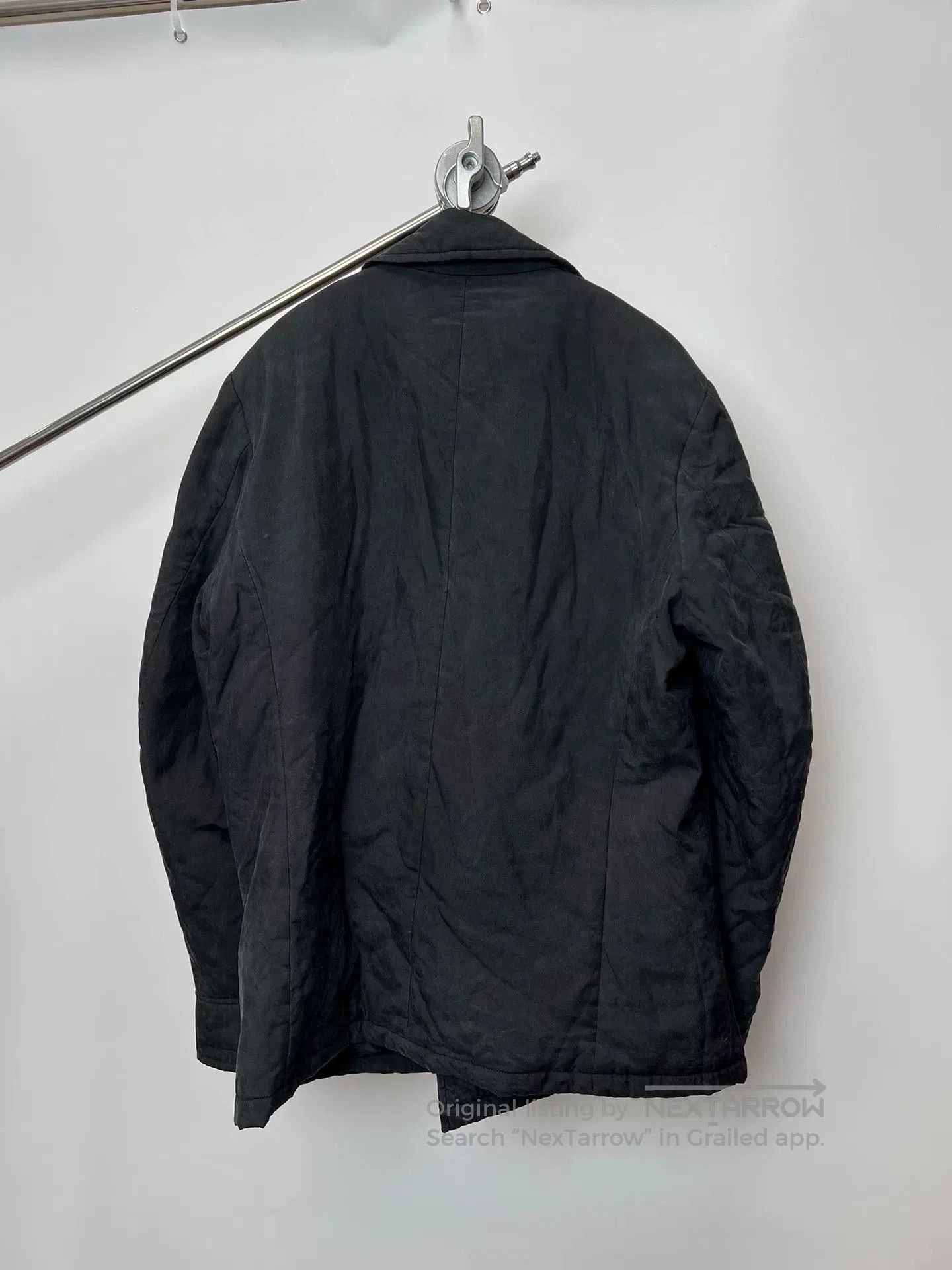 Yohji Yamamoto Yohji Yamamoto Black Cotton Jacket. Size US M / EU 48-50 / 2 - 5 Thumbnail