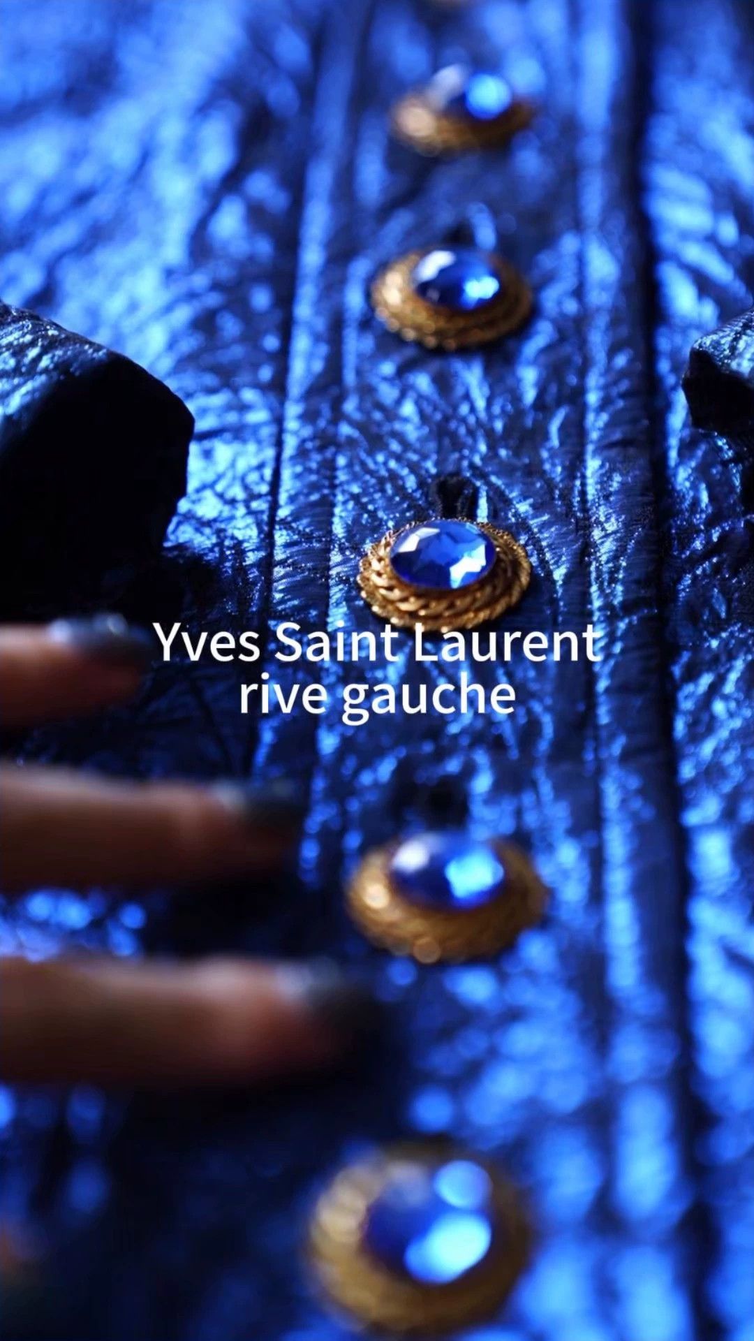 Yves Saint Laurent YSL Vintage Rive Gauche Embossed Blazer Skirt Set 38 France Size XS / US 0-2 / IT 36-38 - 1 Thumbnail