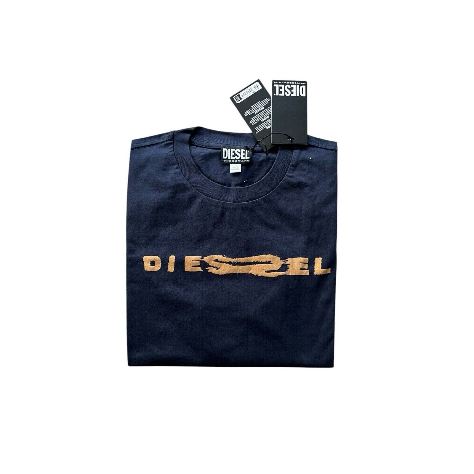 Diesel Diesel Mens T Just Maglietta T-Shirt Midnight Blue Size XL Size US XL / EU 56 / 4 - 4 Thumbnail
