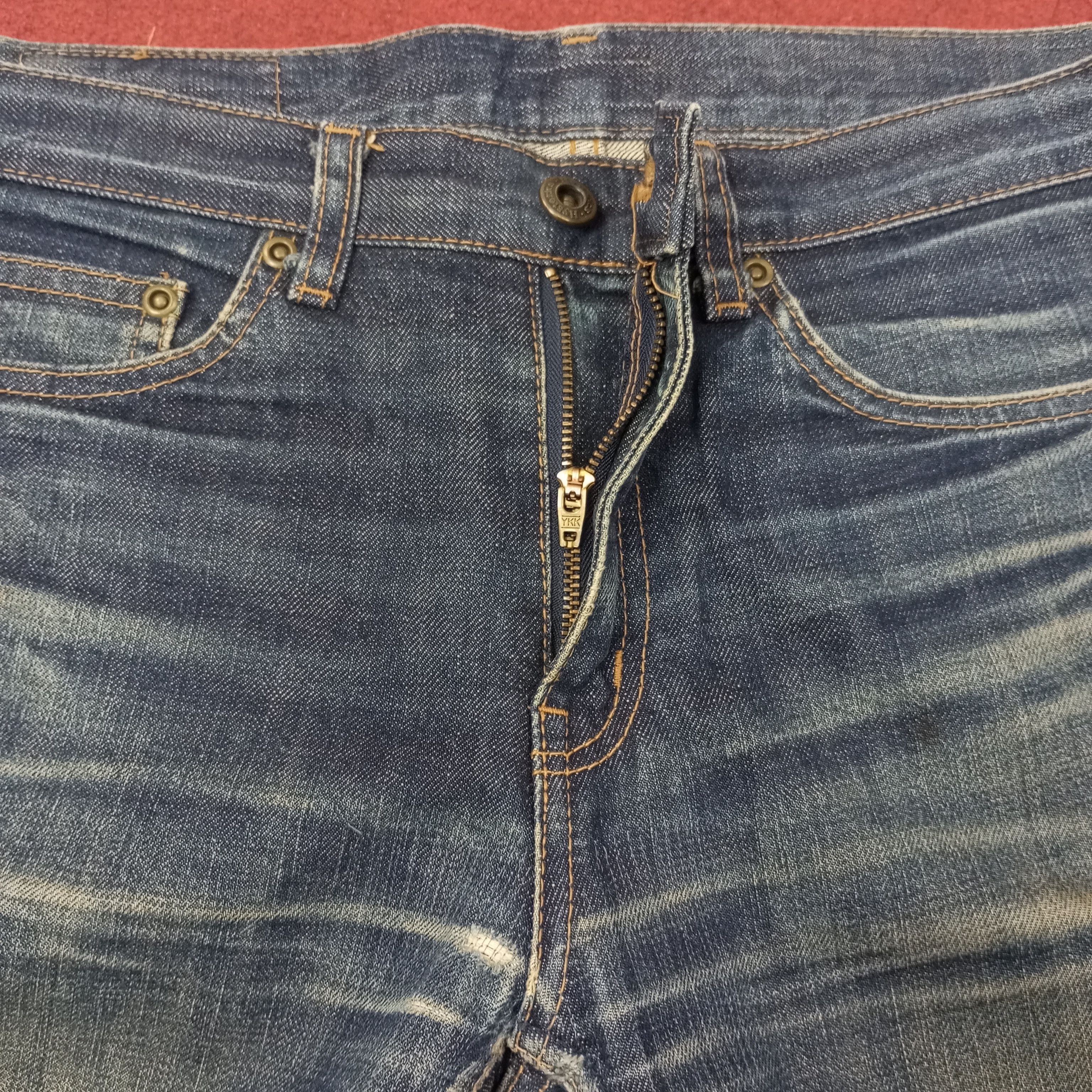 Hysteric Glamour Hysteric Glamour Japaense Brand Custom Art Jeans c252n4 Size US 29 - 12 Thumbnail