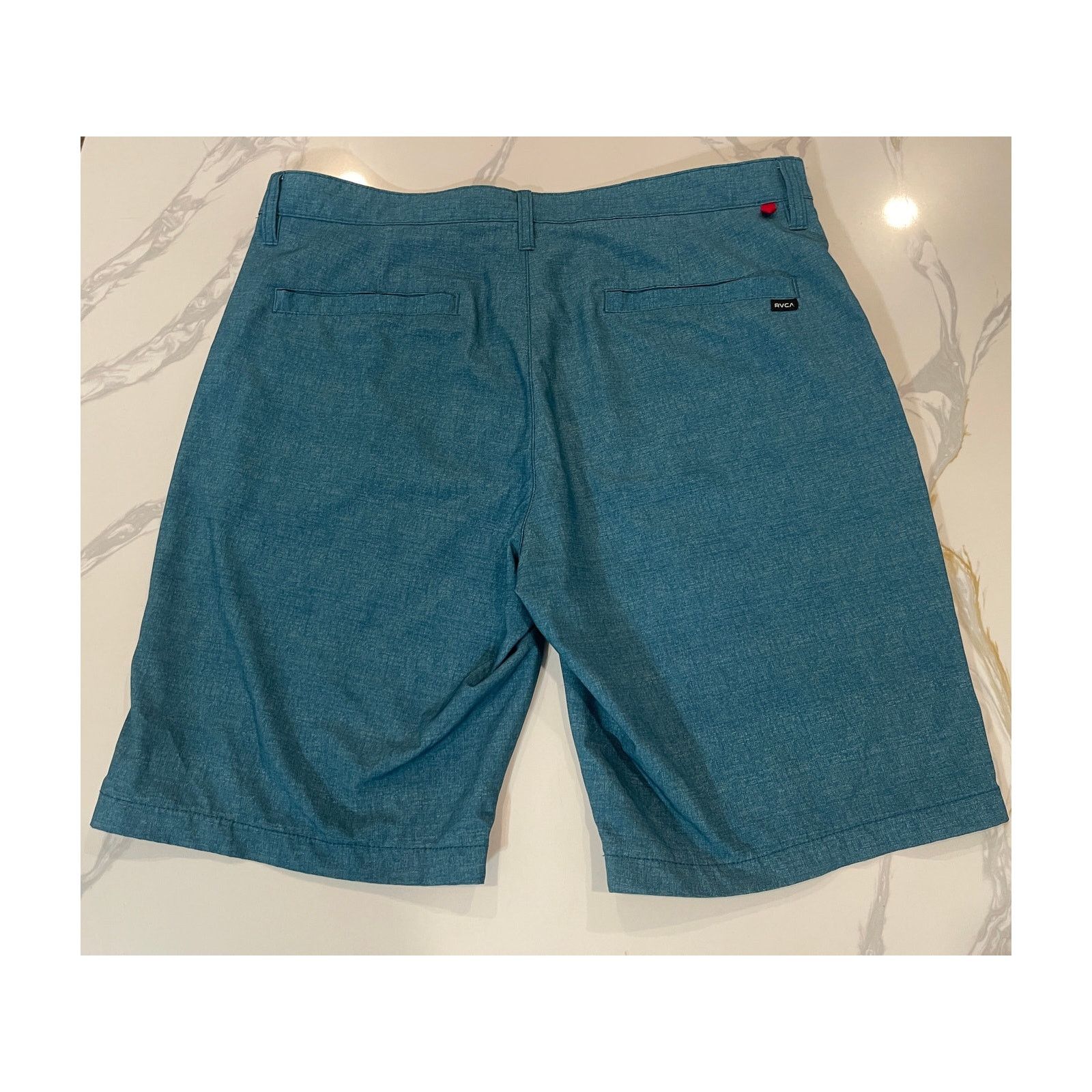 RVCA RVCA Men's Blue Stretch Swim Trunks – Size 34 Size US 34 / EU 50 - 4 Thumbnail