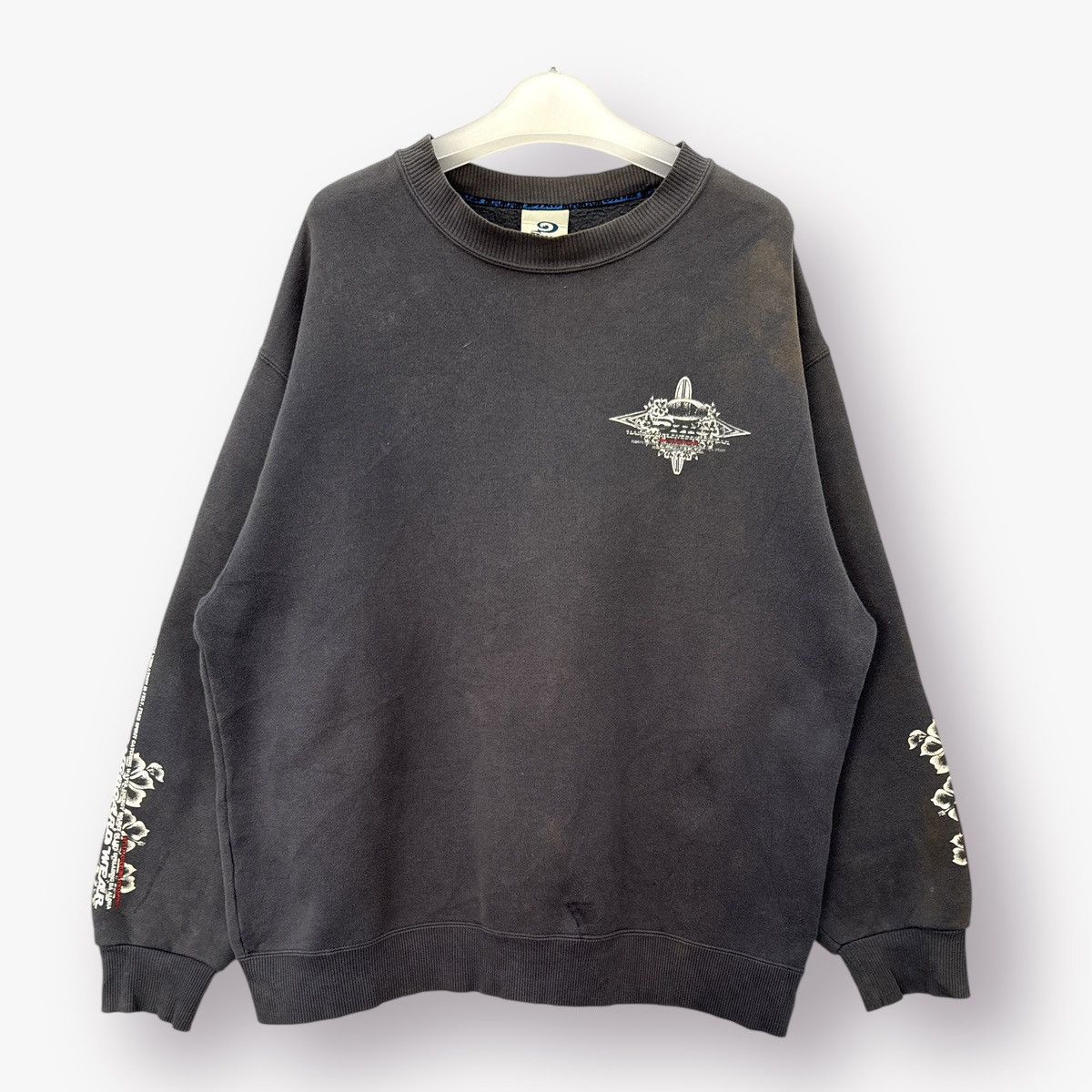 Vintage 🔥 SURF🔥 Distressed Piko surfing style Roundneck Sweatshirt Size US L / EU 52-54 / 3 - 2 Thumbnail
