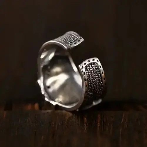 Jewelry × Vintage Poker Cards Adjustable Ring Retro Size ONE SIZE - 2 Thumbnail